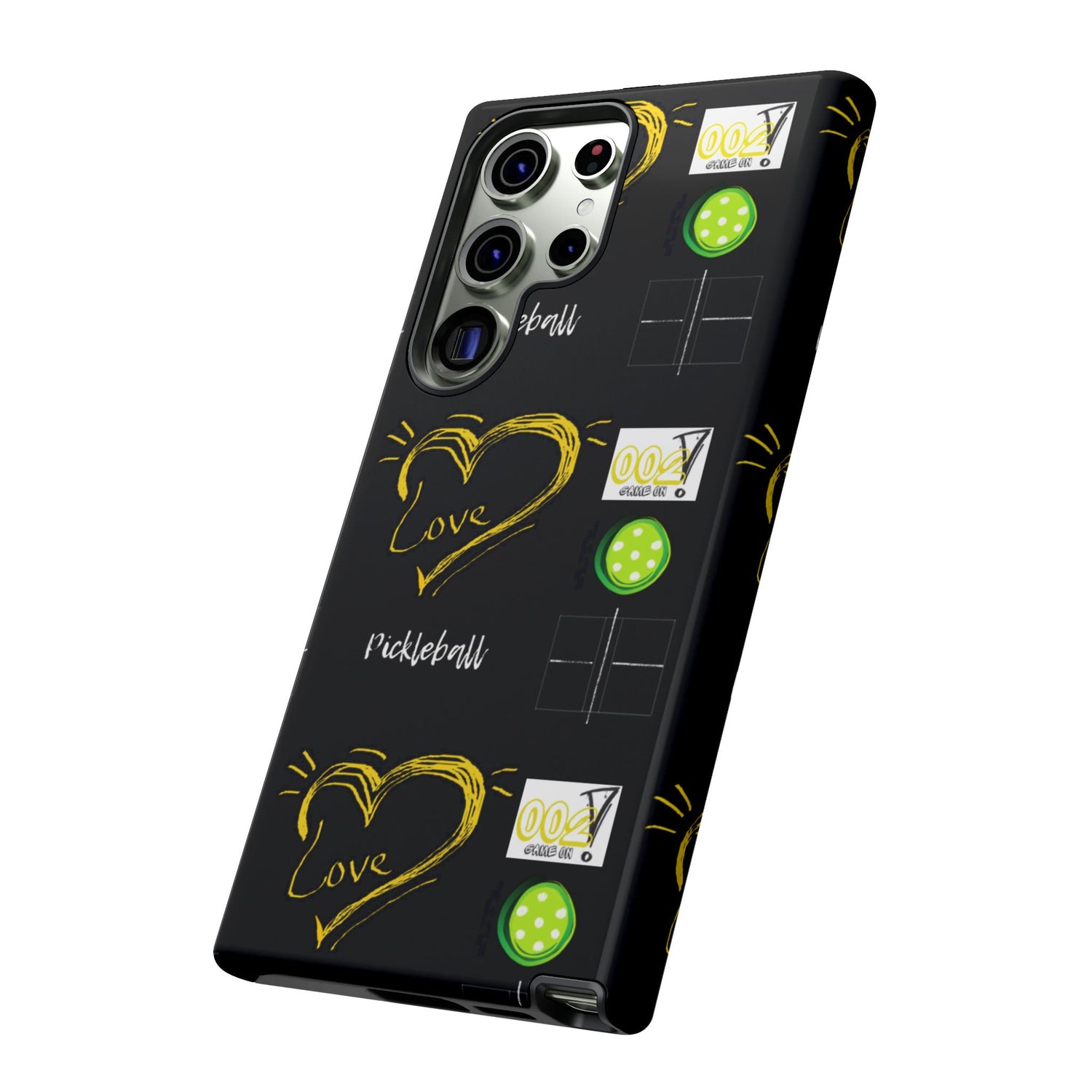 Pickleball Love Tough Android Samsung Phone Case - Fun & Durable Sport Accessory