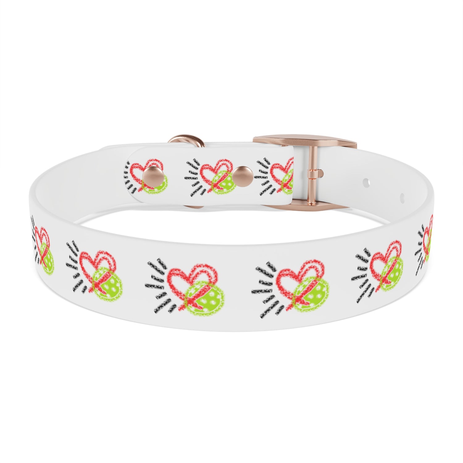Dog Collar - Pickleball Love Unique Stand Out Design - Perfect for Pet Owners