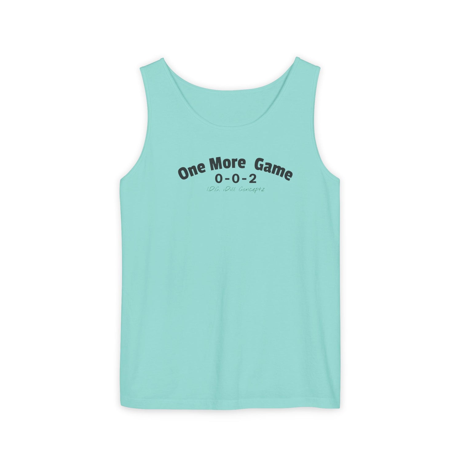 Unisex Pickleball Tank Top - 002 One More Game Design