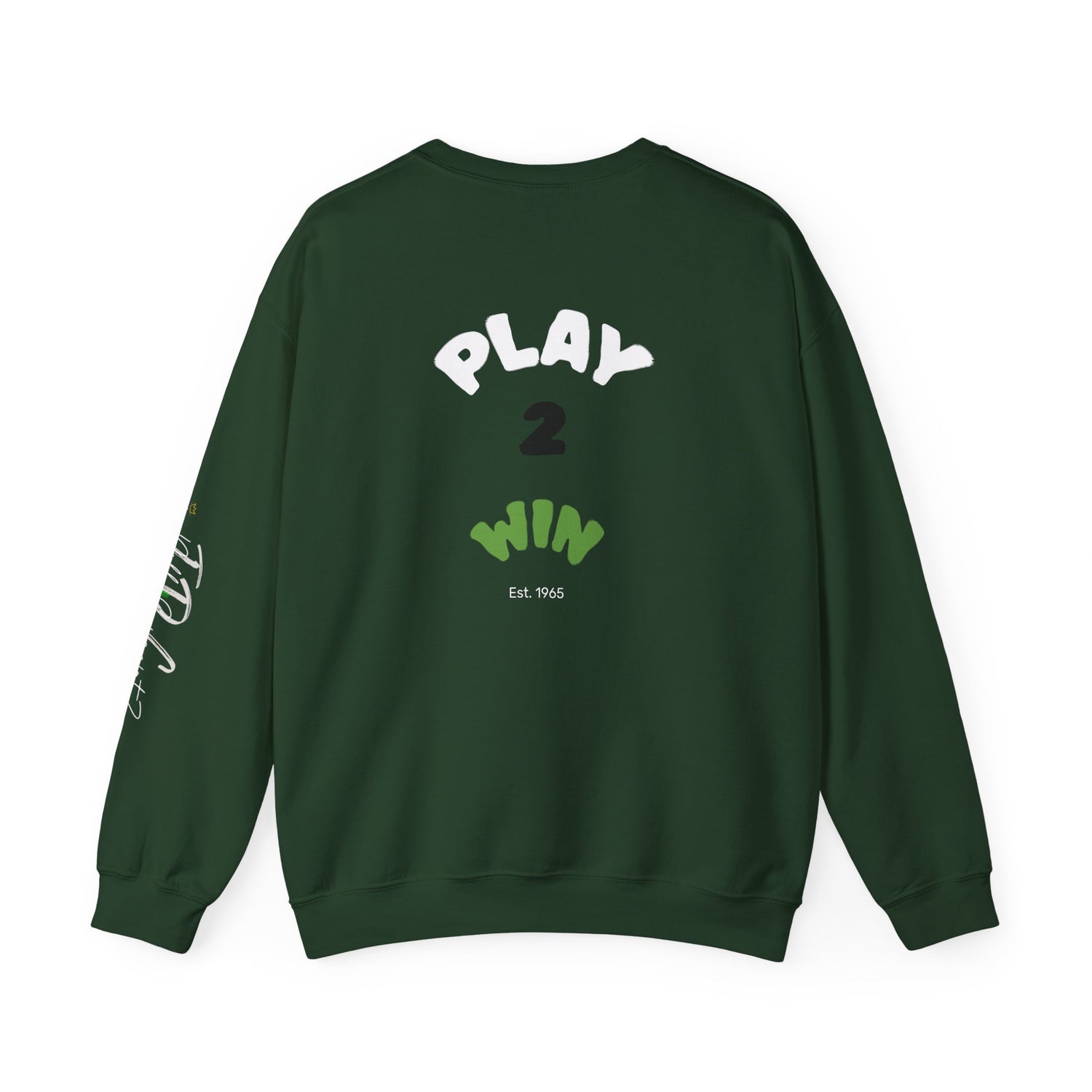 Unisex Pickleball Sweatshirt - Play 2 Win Design