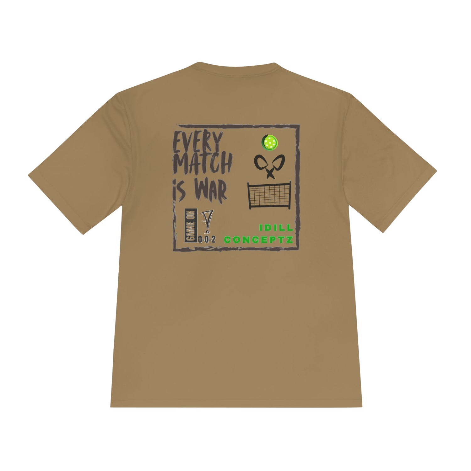 Men's Sportswear Tee - Pickleball Every Match is War Design