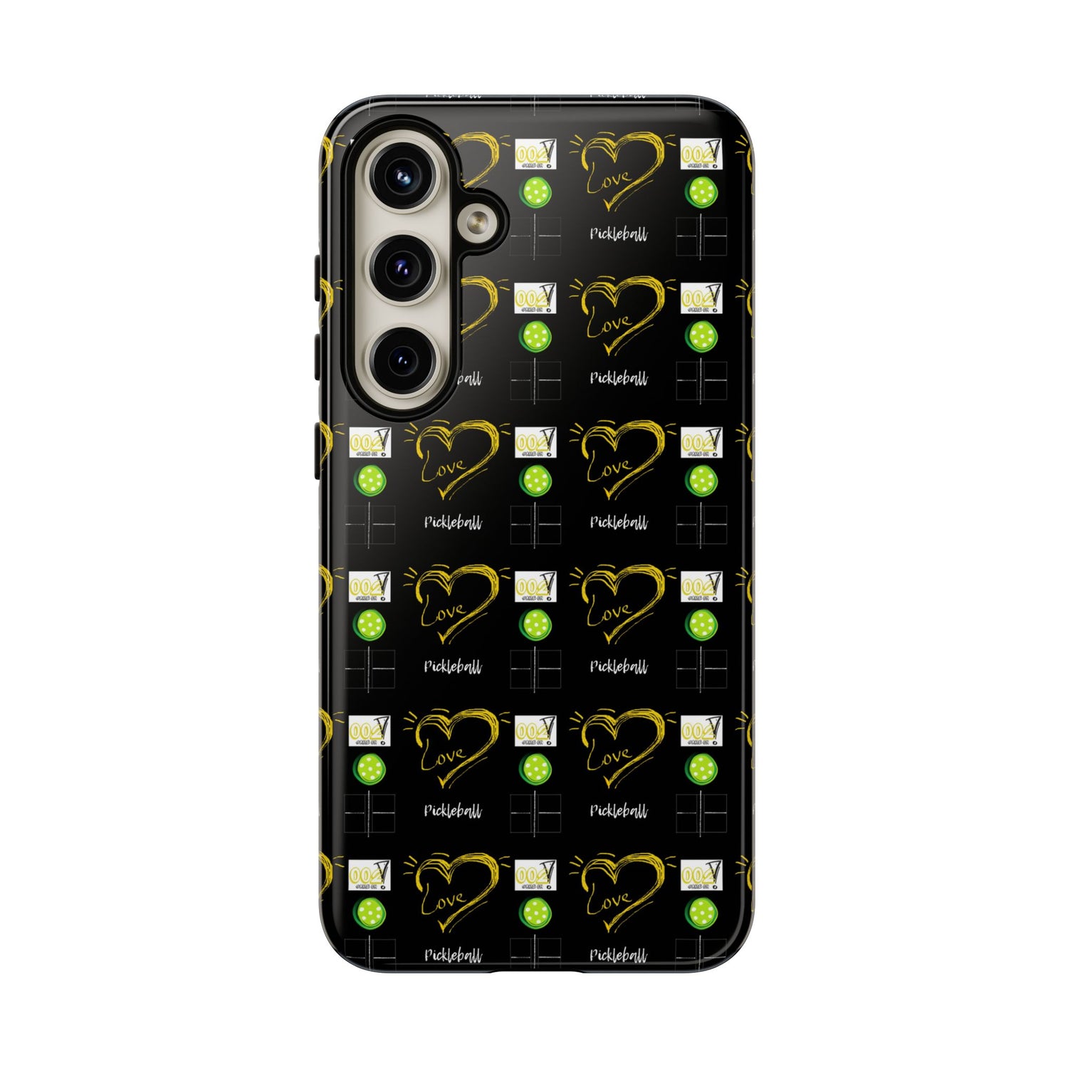 Pickleball Love Tough Android Samsung Phone Case - Fun & Durable Sport Accessory