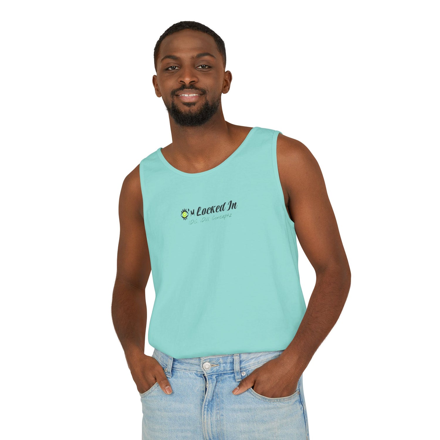Unisex Muscle Tank Top - Pickleball I'm Locked In Design