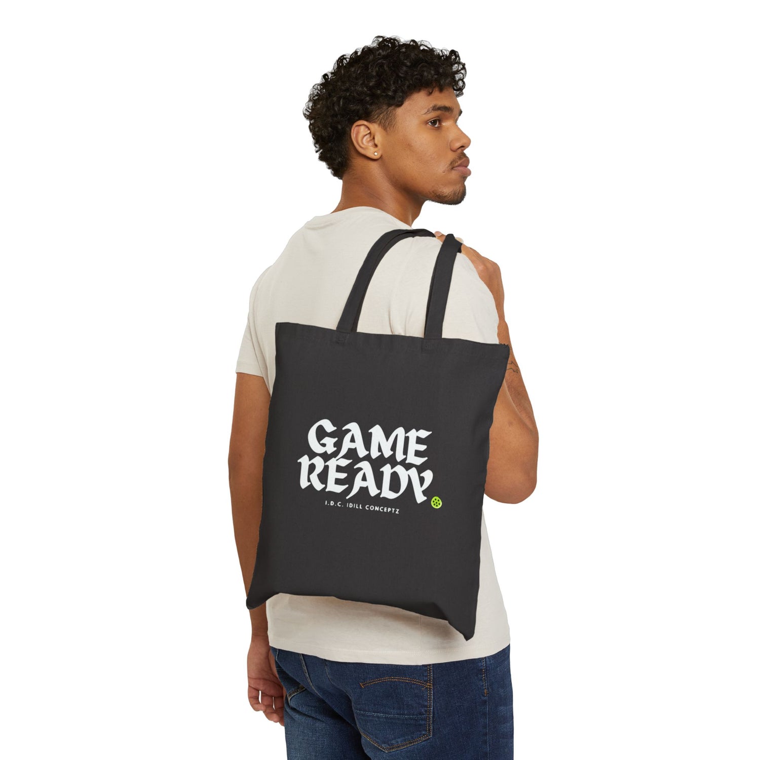Pickleball Tote Bag - 'Game Ready' Design