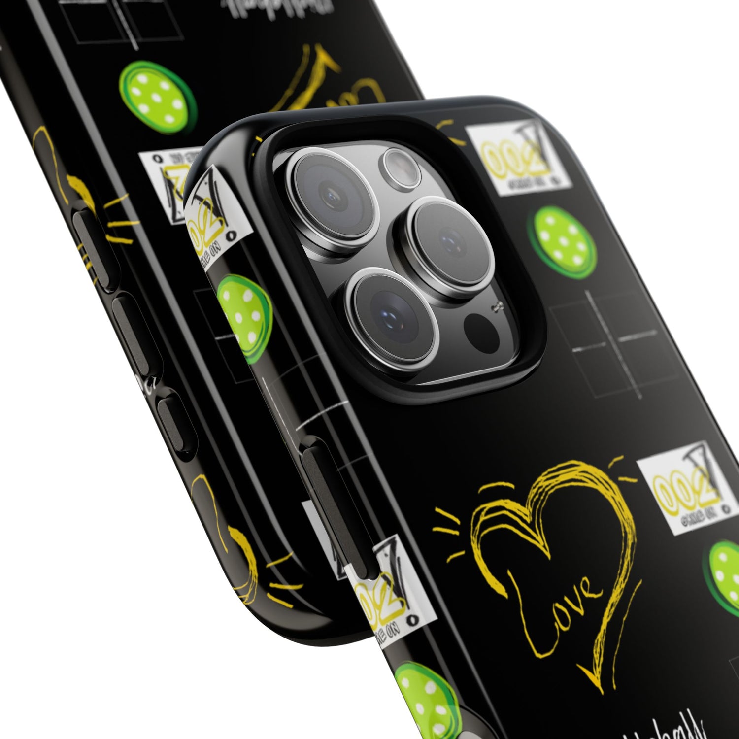Pickleball Love Tough iPhone Case - Fun & Durable Sport Accessory