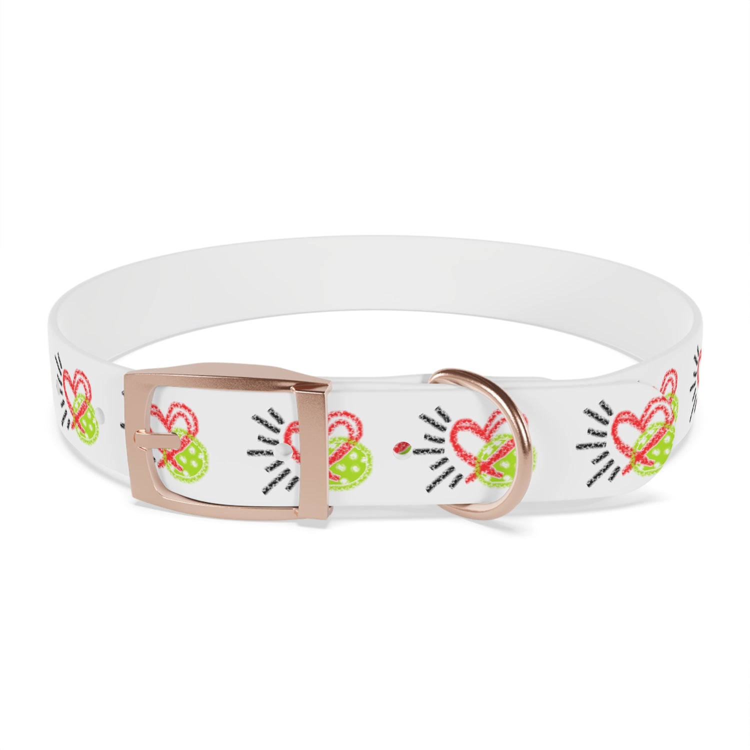 Dog Collar - Pickleball Love Unique Stand Out Design - Perfect for Pet Owners