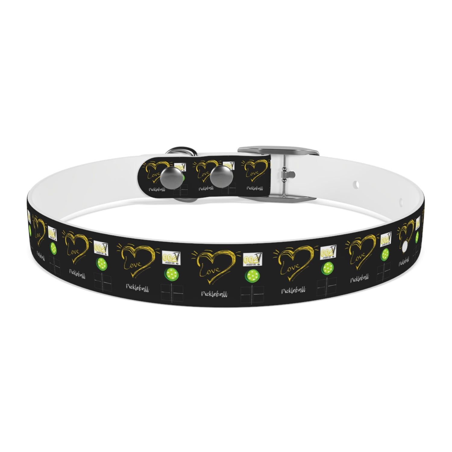 Dog Collar - Pickleball Love Unique Stand Out Design - Perfect for Pet Owners