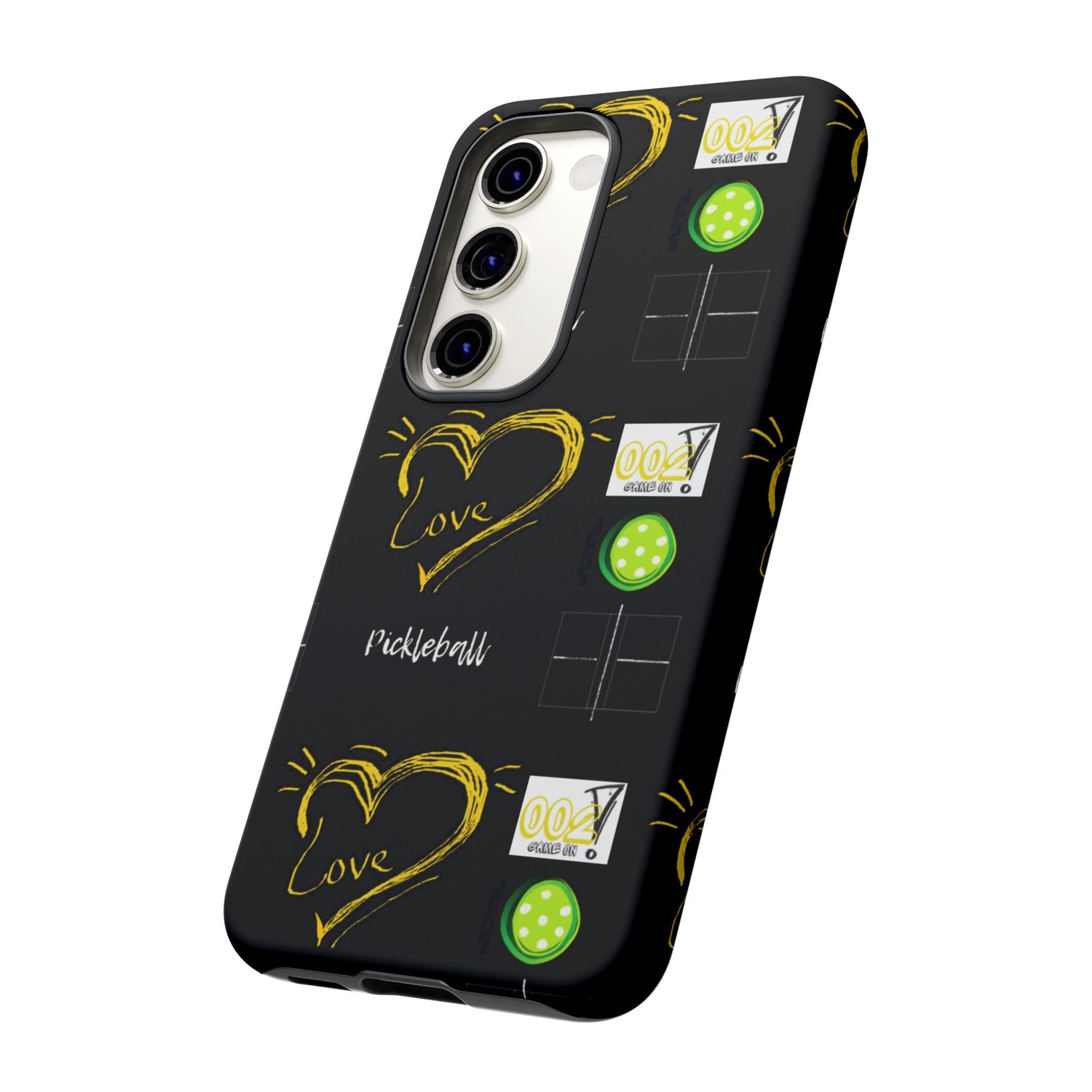 Pickleball Love Tough Android Samsung Phone Case - Fun & Durable Sport Accessory