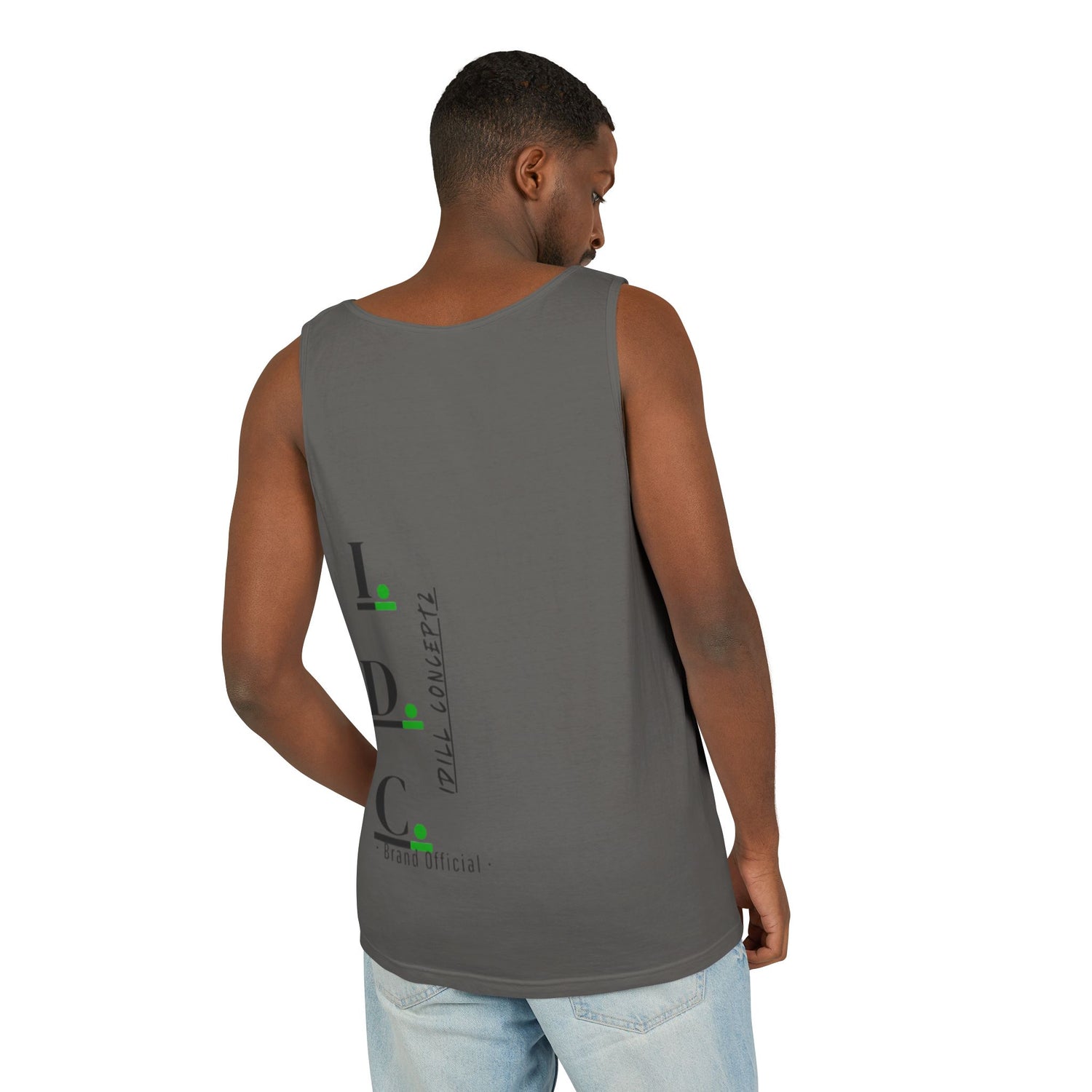 Men's Tank Top Apparel - Pickleball Enthusiast 'I'm Locked In' Design
