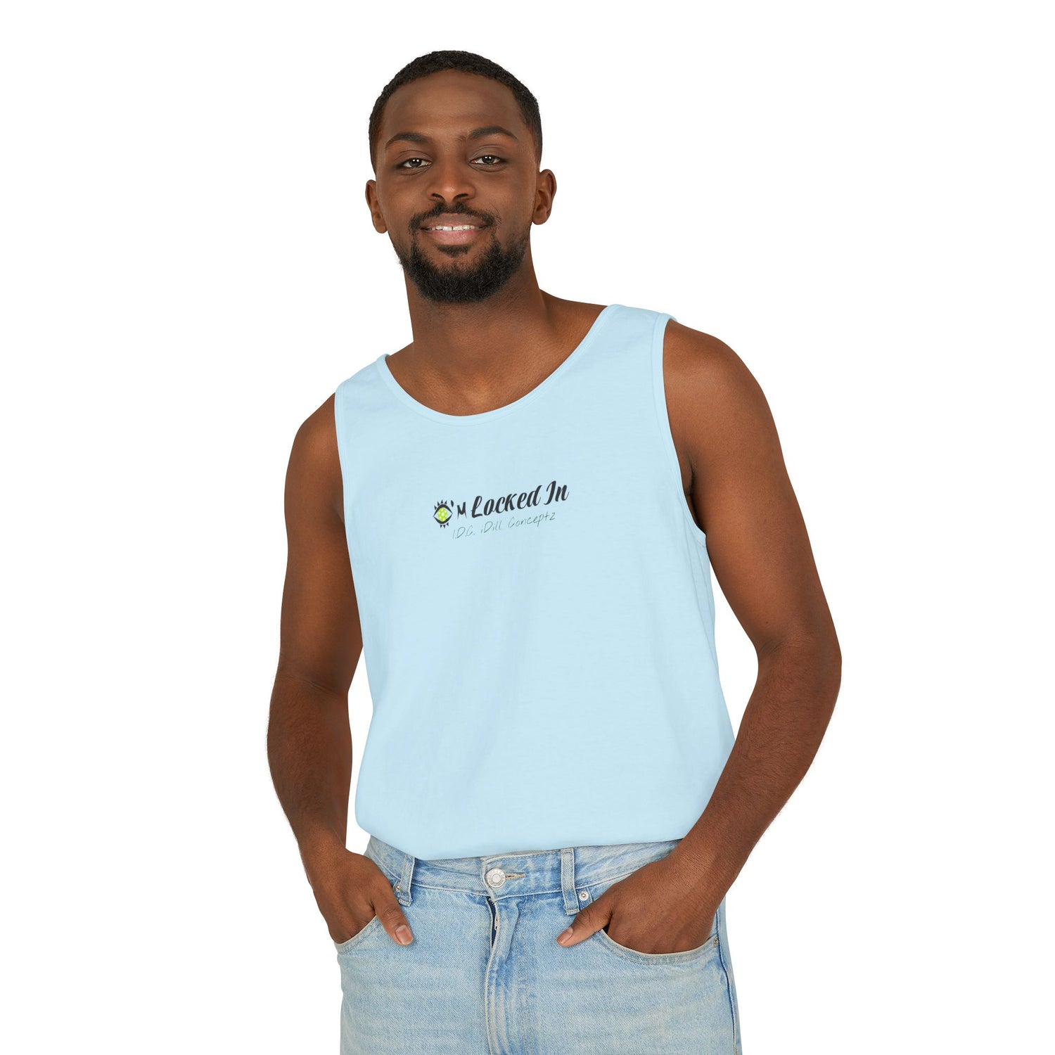 Unisex Muscle Tank Top - Pickleball I'm Locked In Design