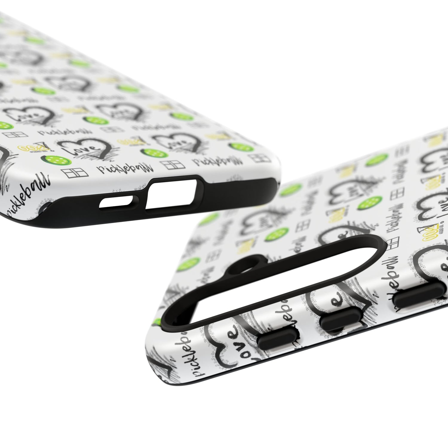 Pickleball Love Tough Android Samsung Phone Case - Fun & Durable Sport Accessory