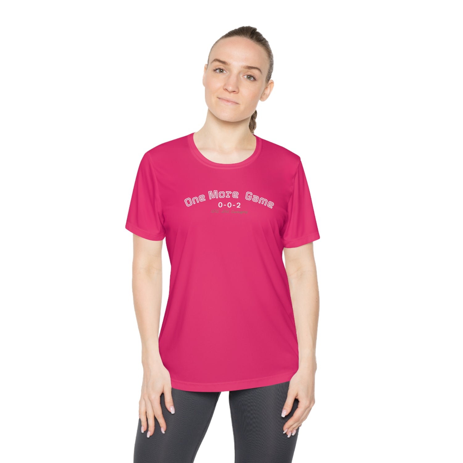 Pickleball Women's Tee - 002 One More Game Design