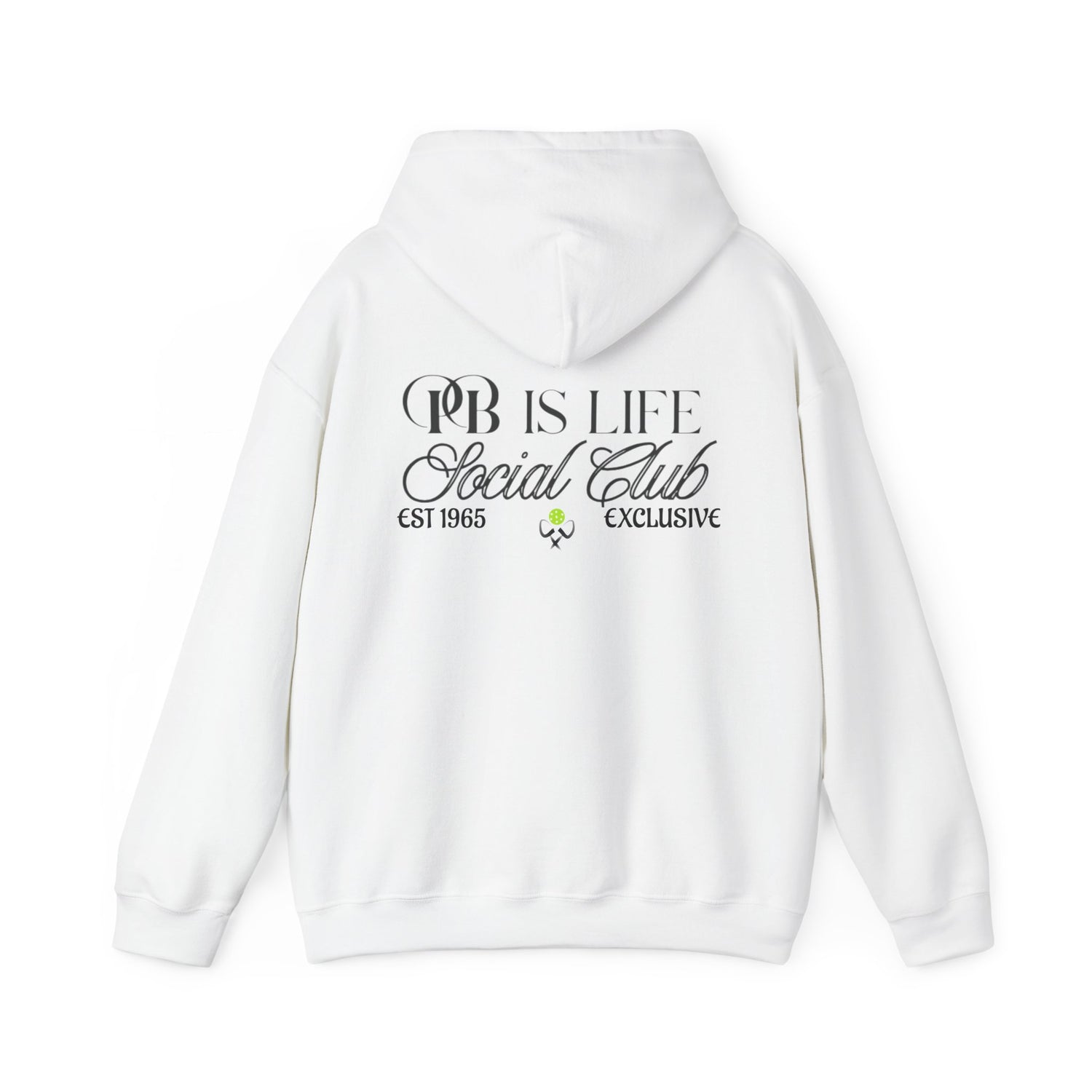 Men's Pickleball Hoodie - PB is Life Exclusive Design
