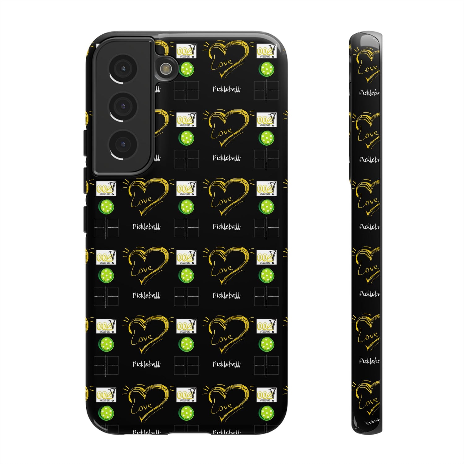 Pickleball Love Tough Android Samsung Phone Case - Fun & Durable Sport Accessory