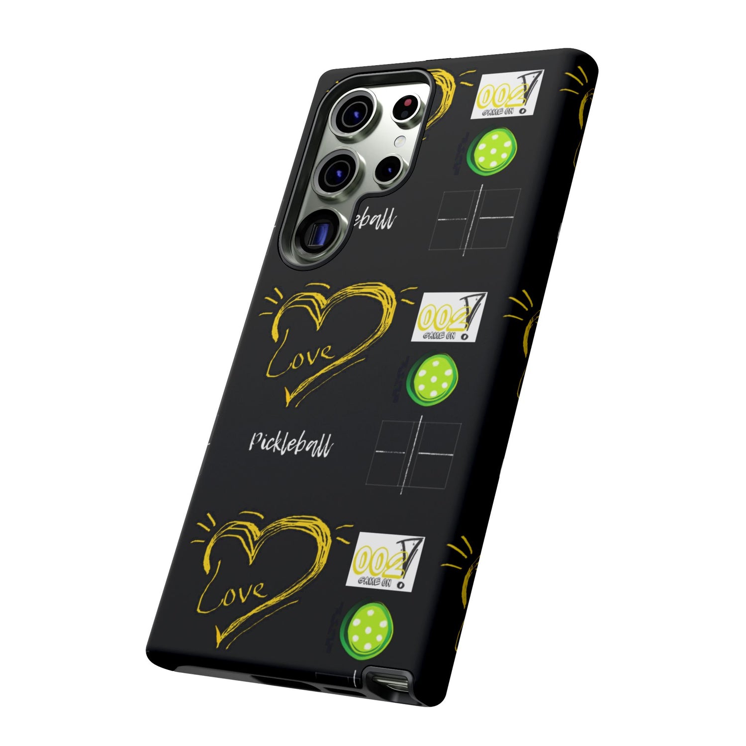 Pickleball Love Tough Android Samsung Phone Case - Fun & Durable Sport Accessory