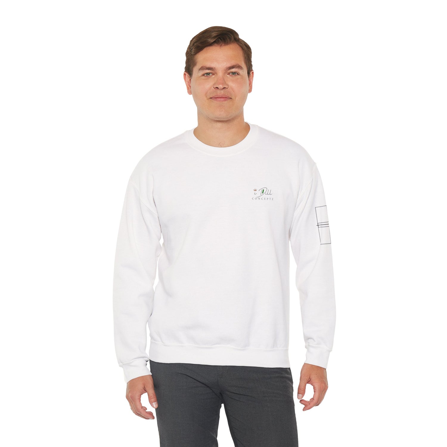 Men's Sweatshirt Apparel - 'I'm Locked In' - Men's Pickleball Crewneck