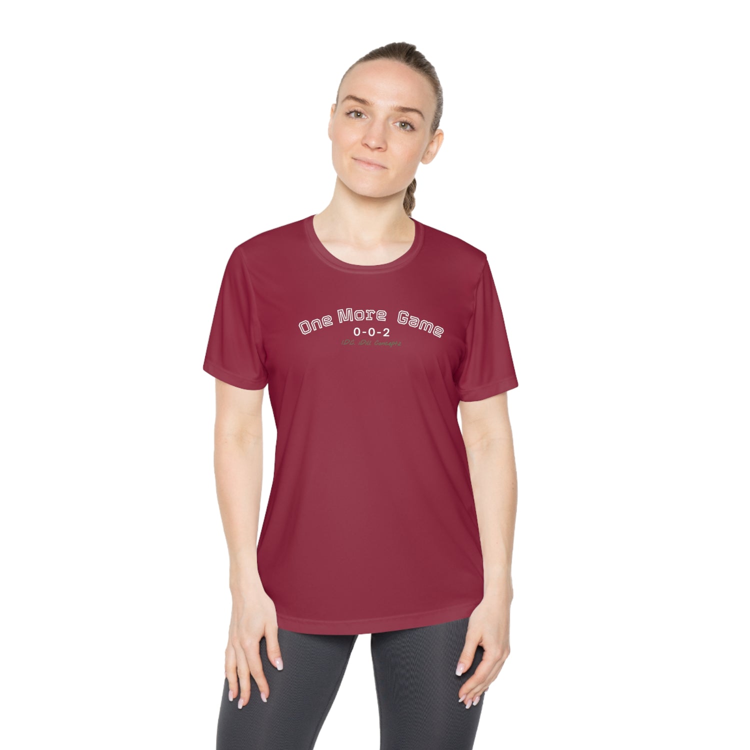 Pickleball Women's Tee - 002 One More Game Design