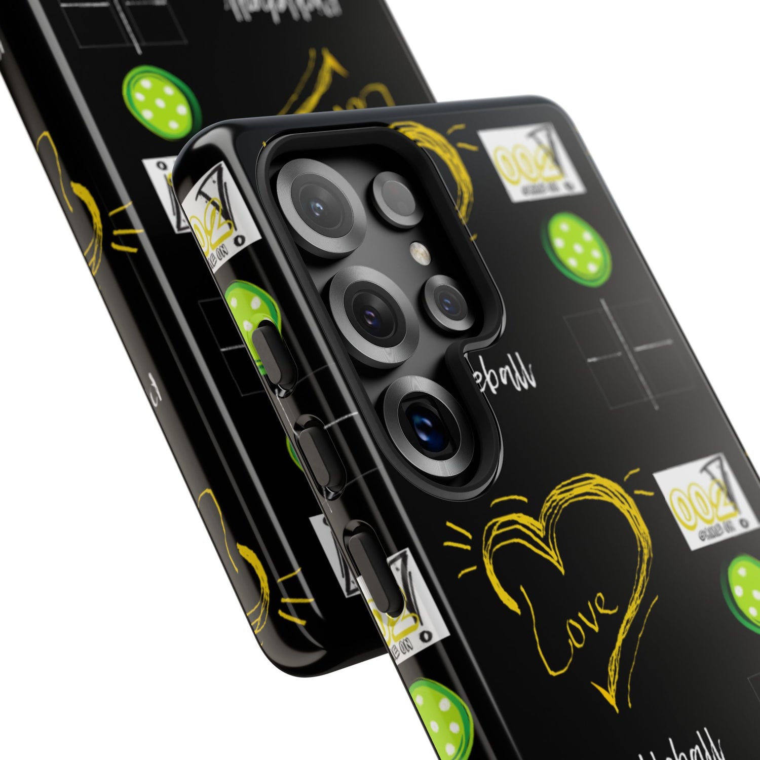 Pickleball Love Tough Android Samsung Phone Case - Fun & Durable Sport Accessory