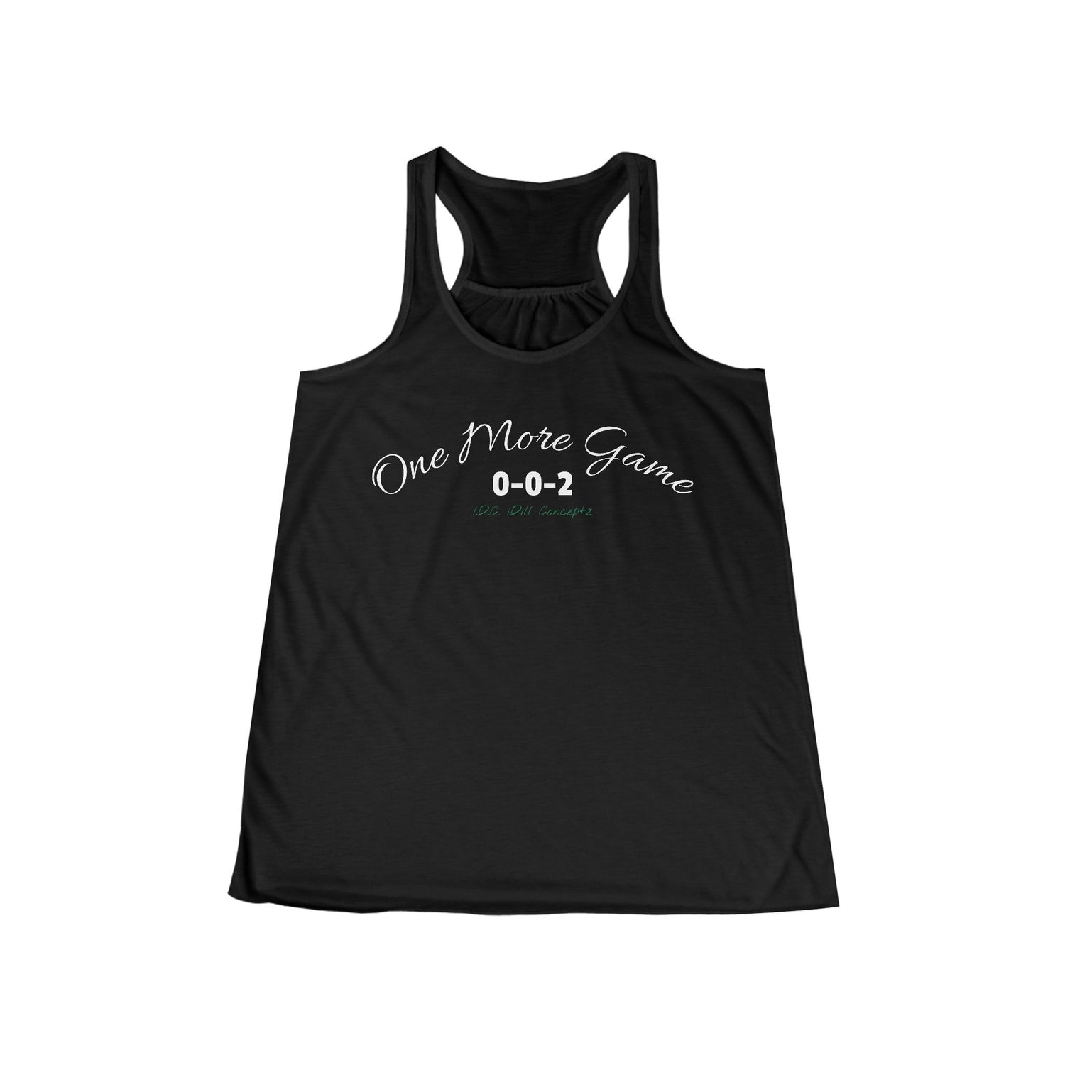 Pickleball Women's Tank Top - 002 One More Game Design