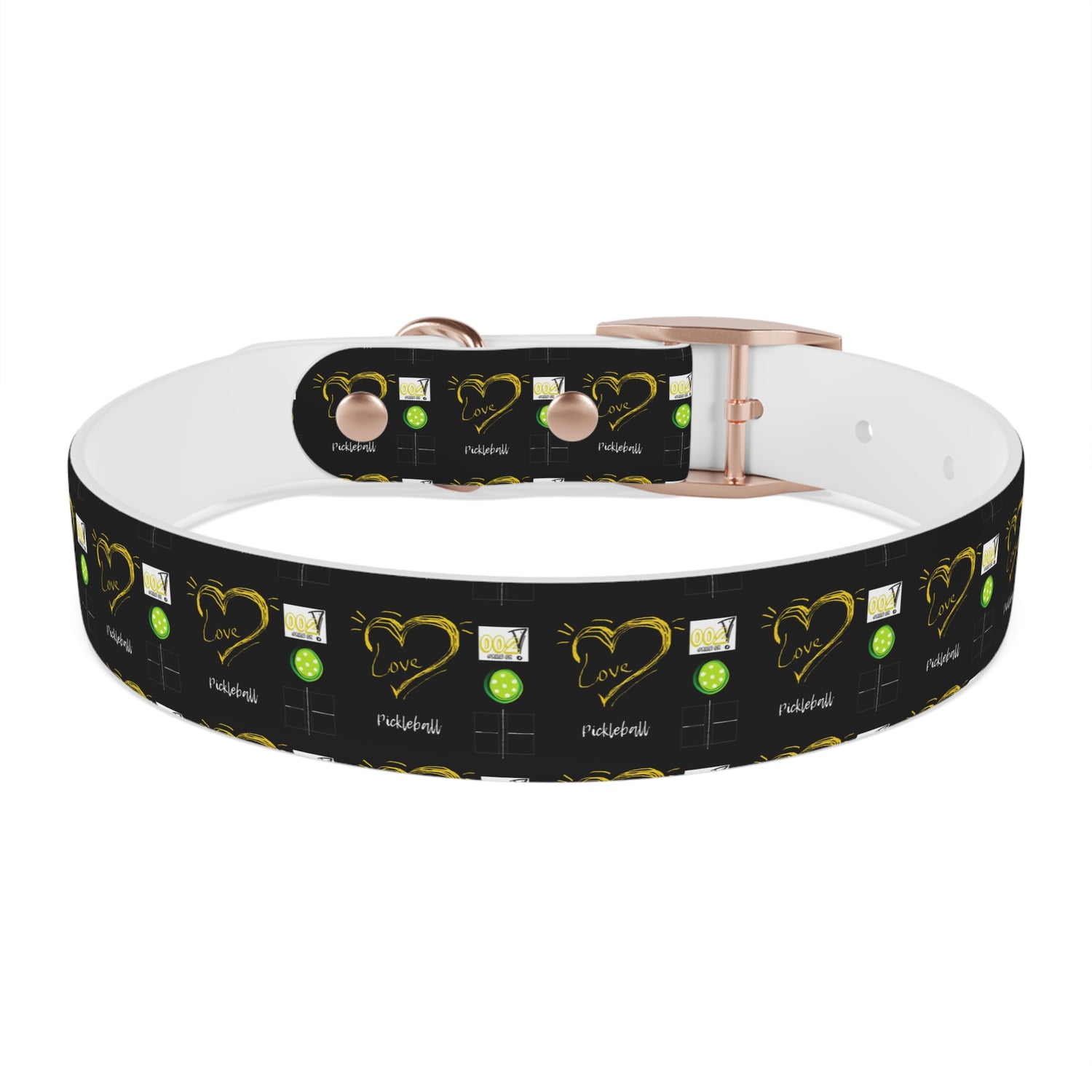 Dog Collar - Pickleball Love Unique Stand Out Design - Perfect for Pet Owners