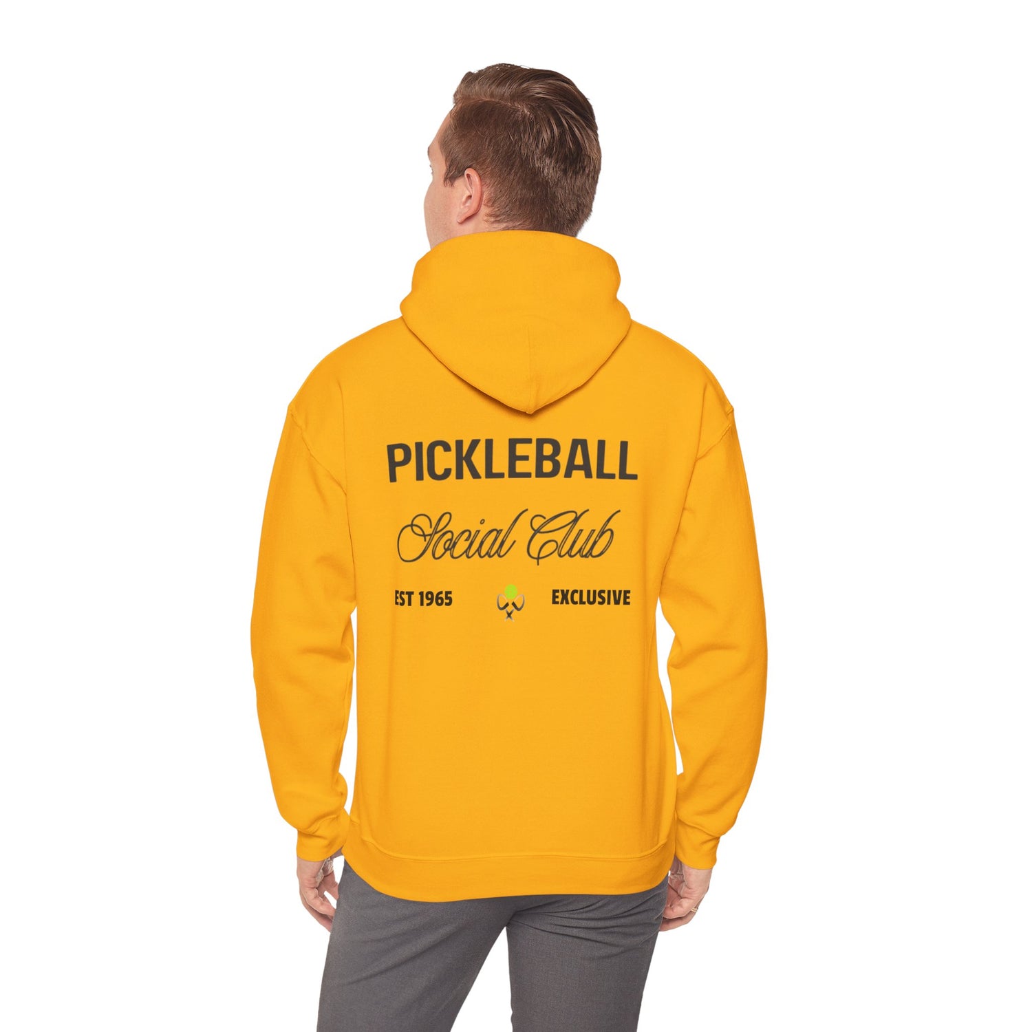 Men's Pickleball Hoodie - Pickleball Social Club Exclusive Design