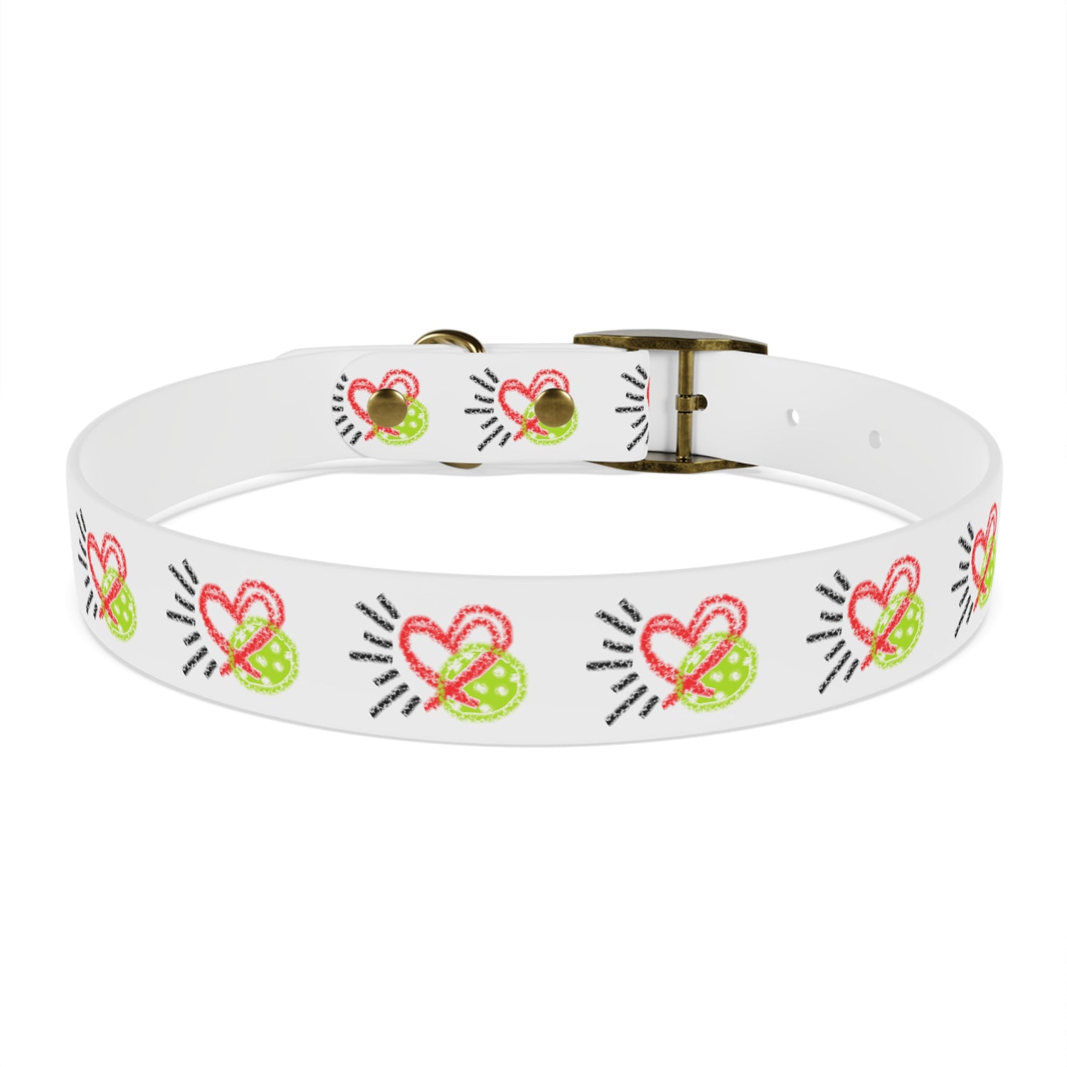 Dog Collar - Pickleball Love Unique Stand Out Design - Perfect for Pet Owners