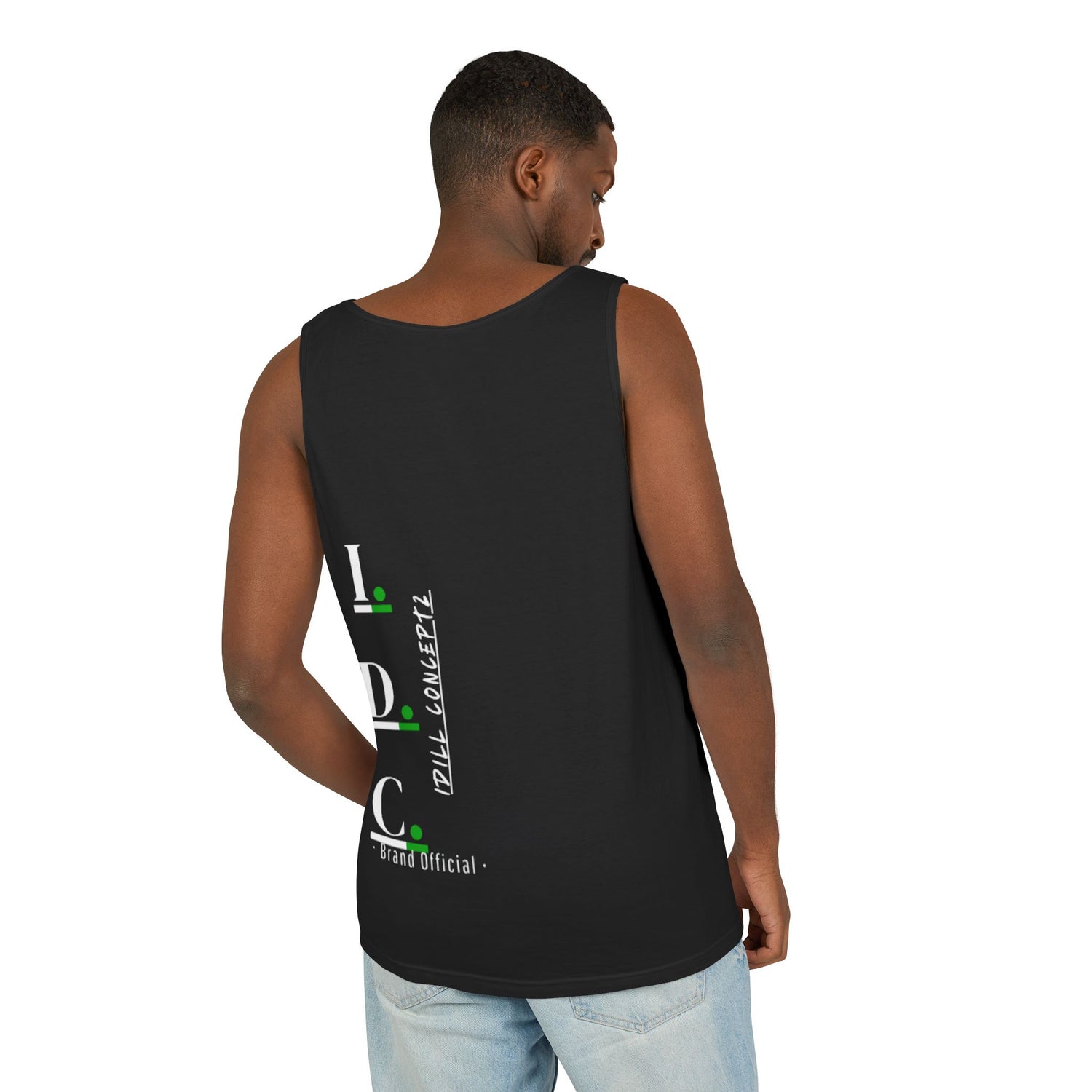 Men's Tank Top Apparel - Pickleball Enthusiast 'I'm Locked In' Design