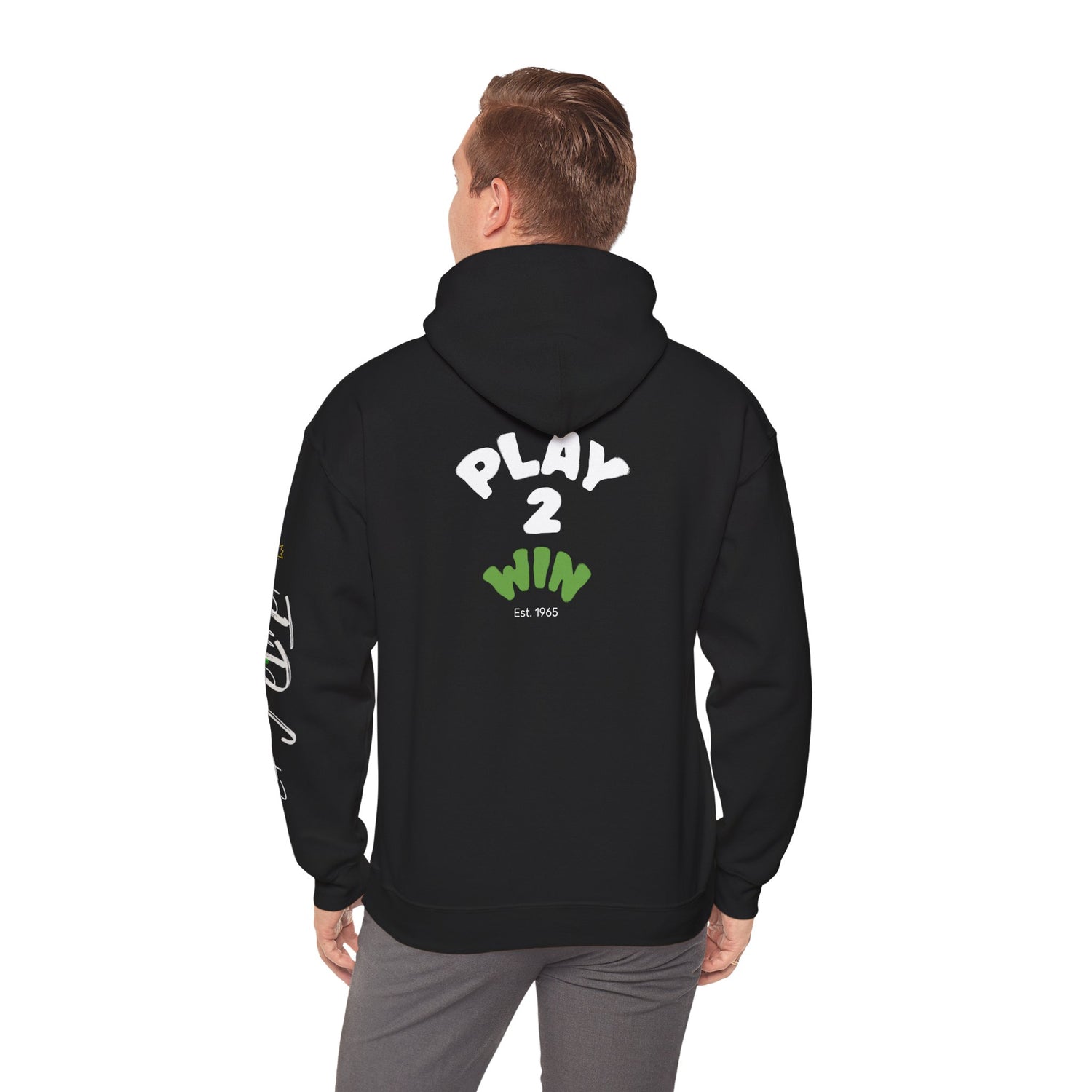 Unisex Pickleball Hoodie - Play 2 Win Design - Unisex Apparel