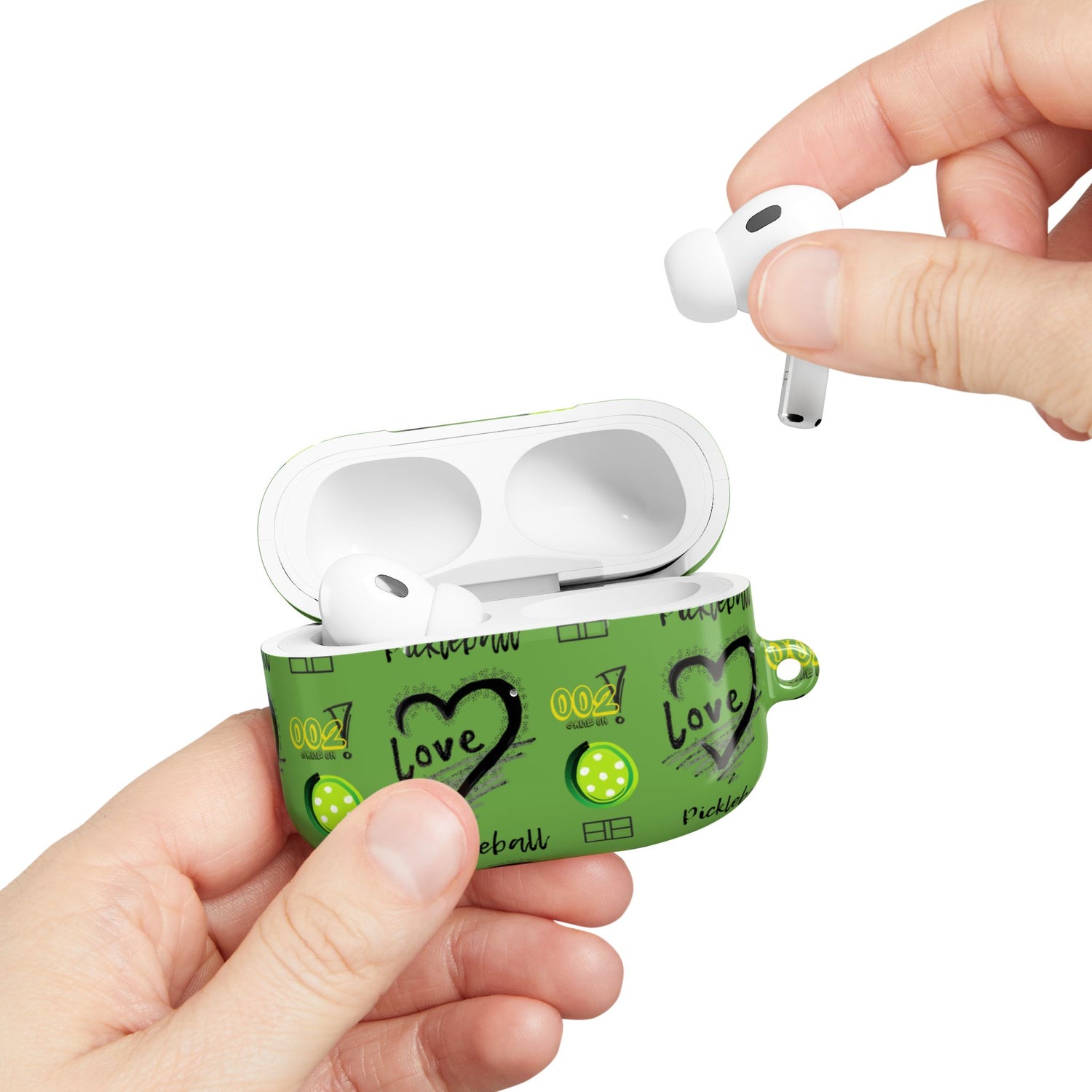 AirPod Cases - Pickleball Enthusiast Gift with Unique LOVE Design