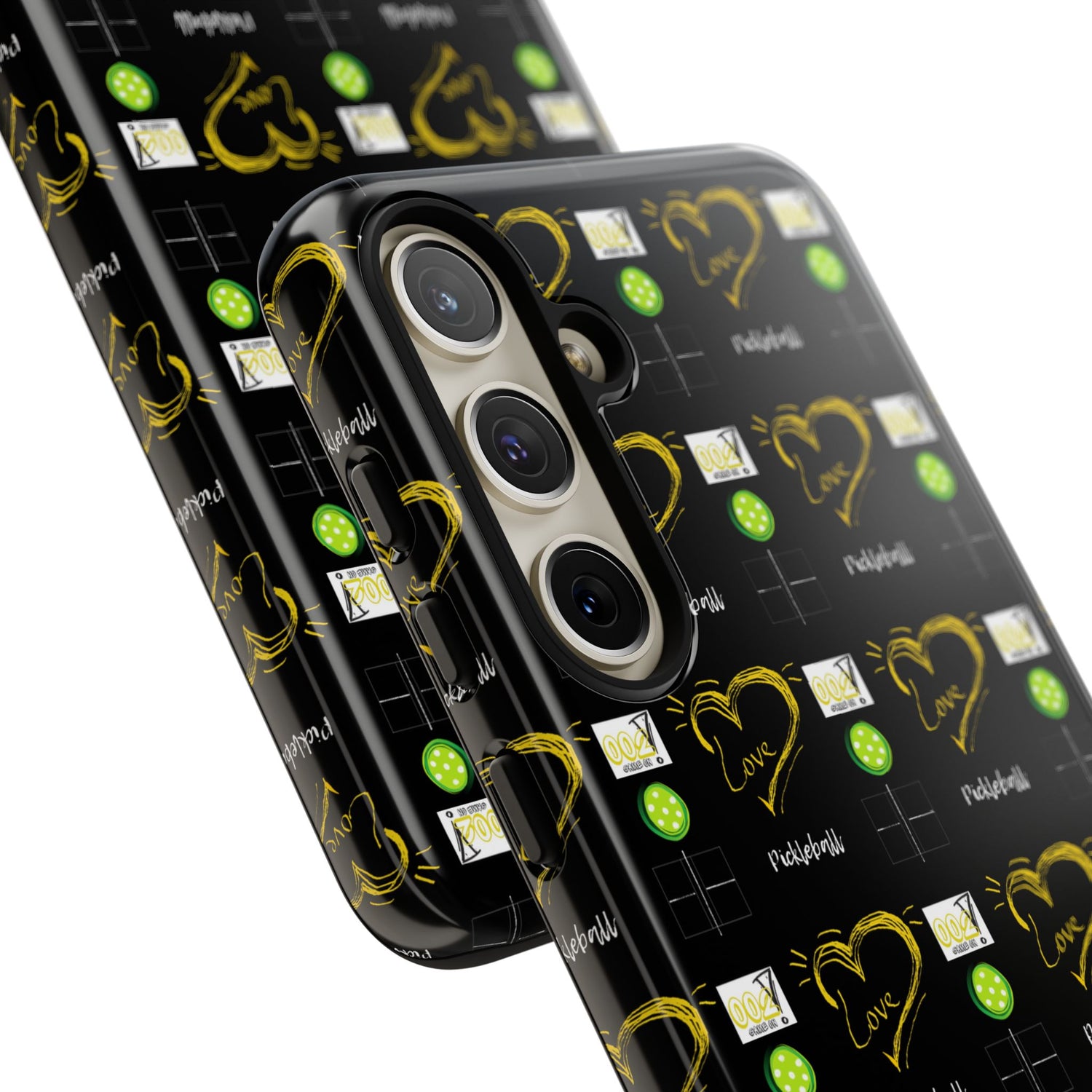 Pickleball Love Tough Android Samsung Phone Case - Fun & Durable Sport Accessory