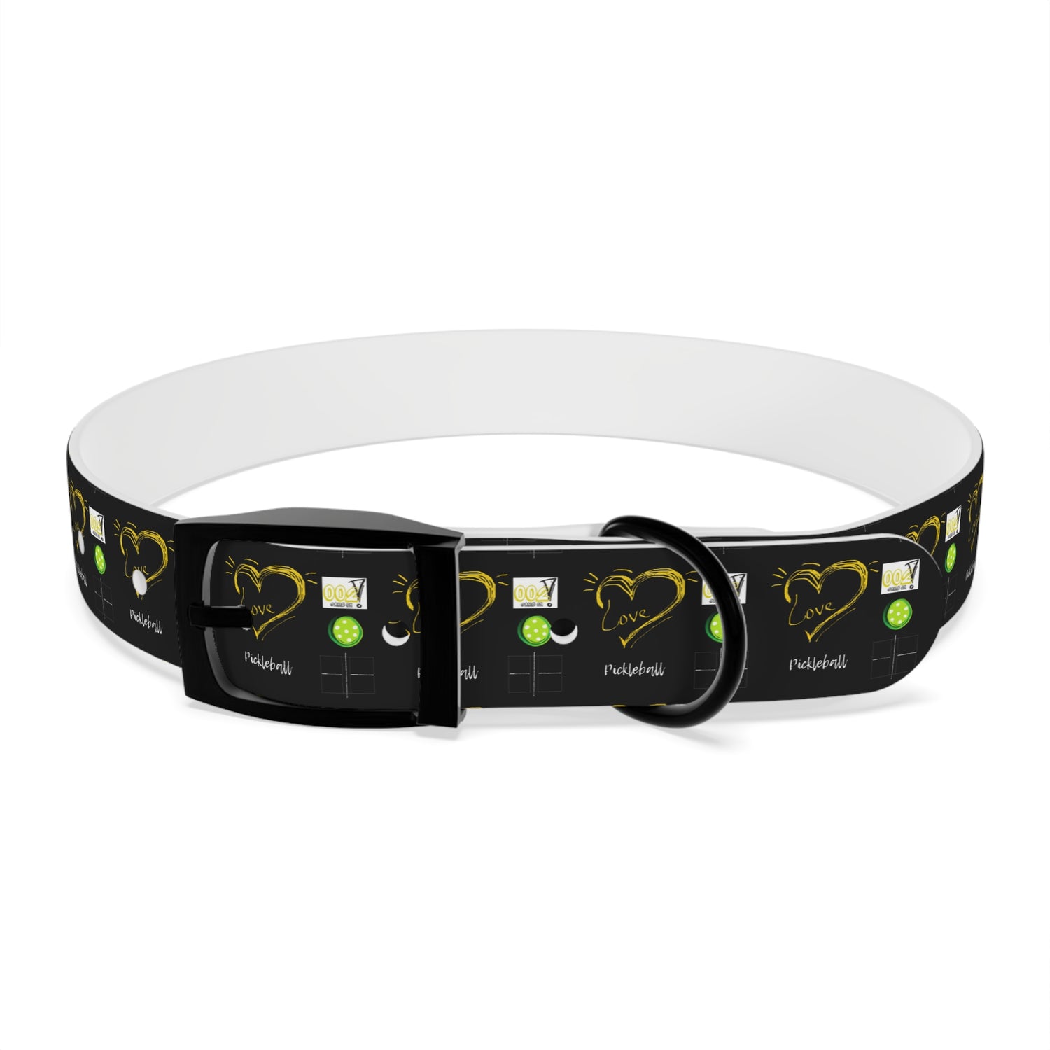 Dog Collar - Pickleball Love Unique Stand Out Design - Perfect for Pet Owners