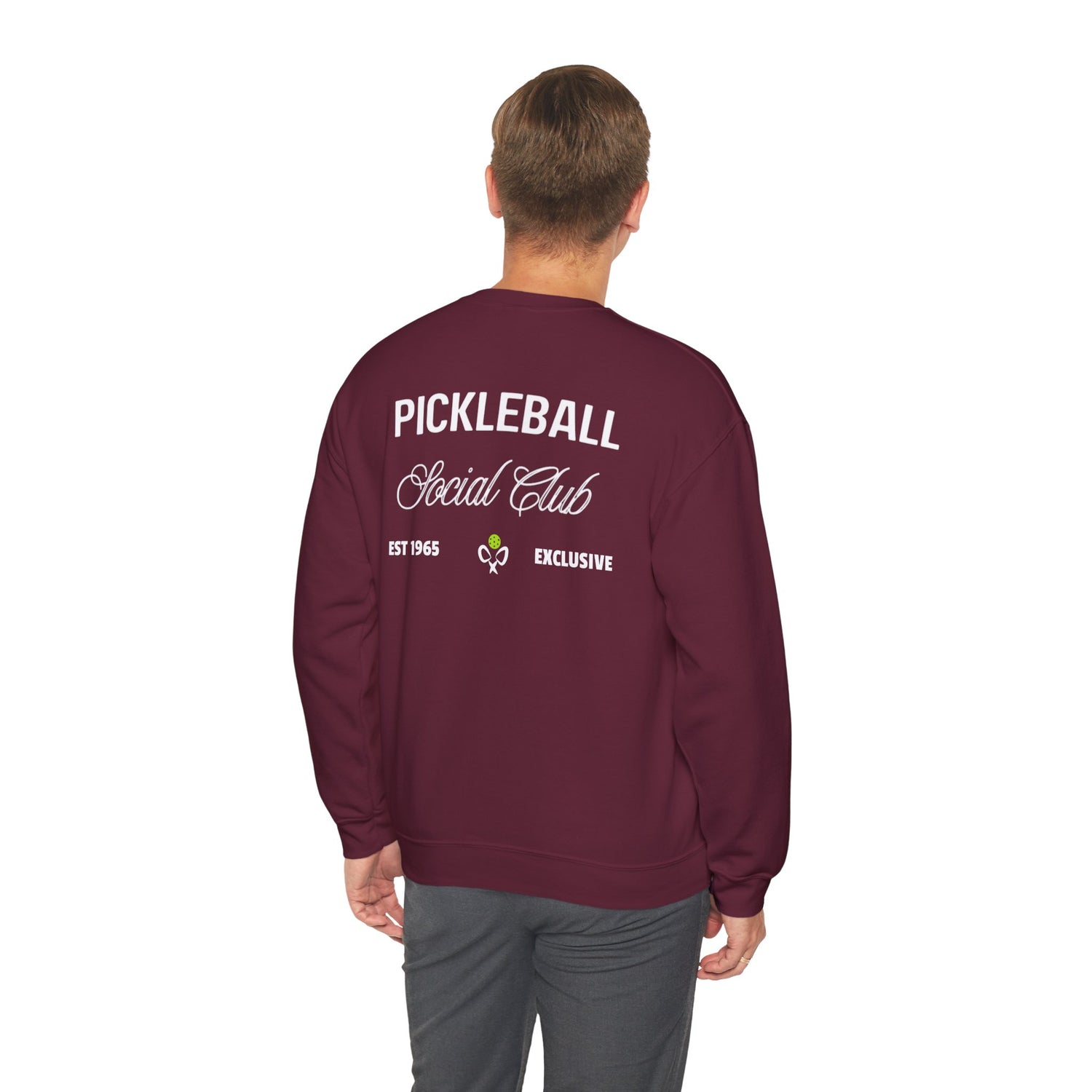 Men's Pickleball Sweatshirt - Pickleball Social Club Exclusive Design