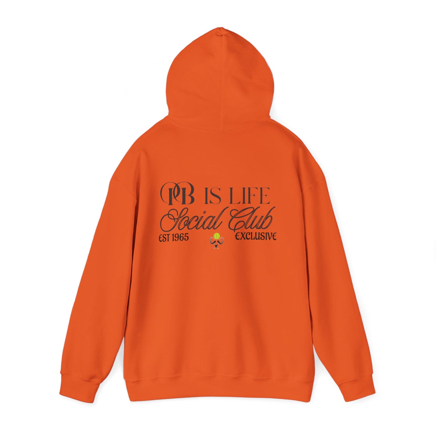 Men's Pickleball Hoodie - PB is Life Exclusive Design