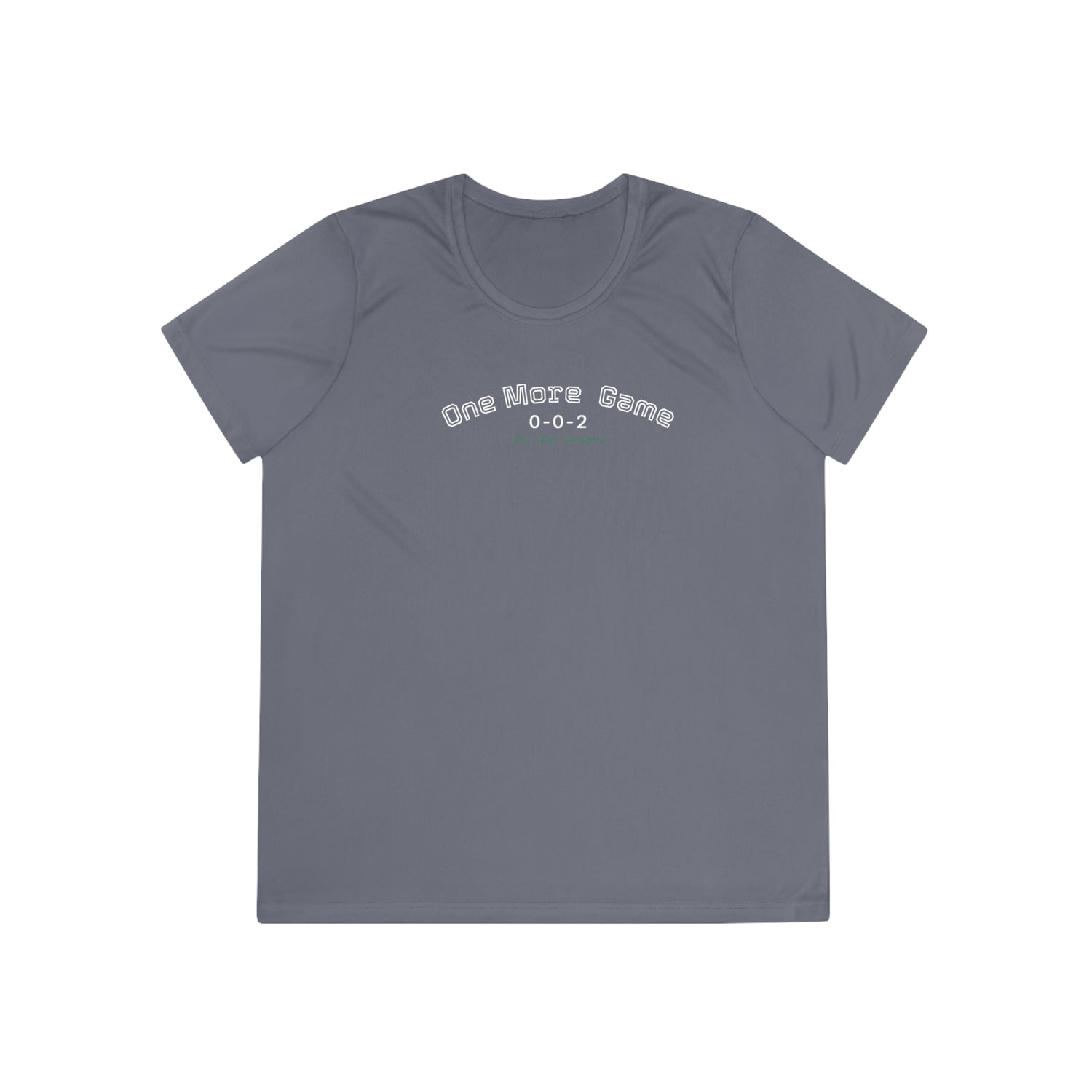 Pickleball Women's Tee - 002 One More Game Design