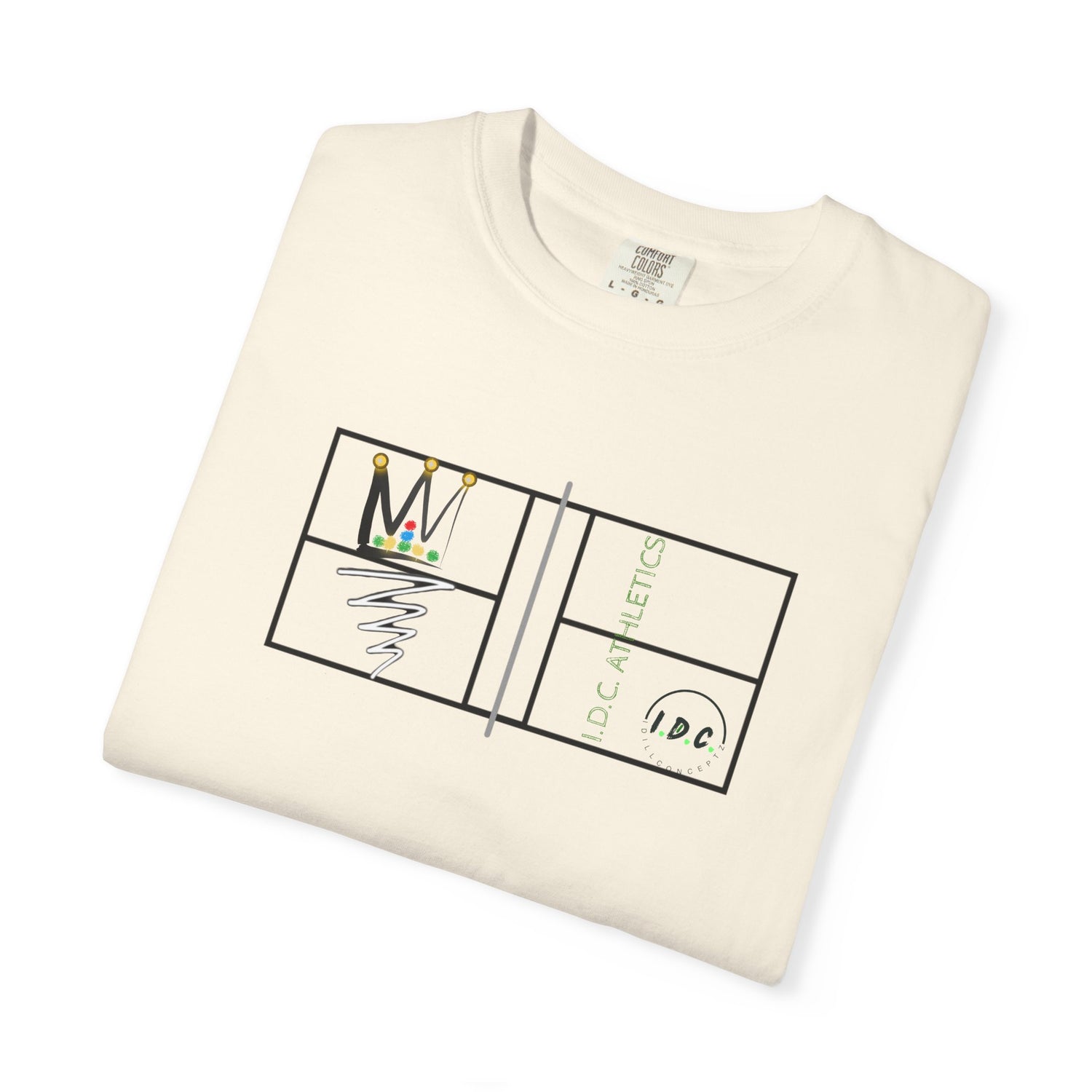 Pickleball King of the Court Design - Casual Graphic Tee for Men - Sports Lovers