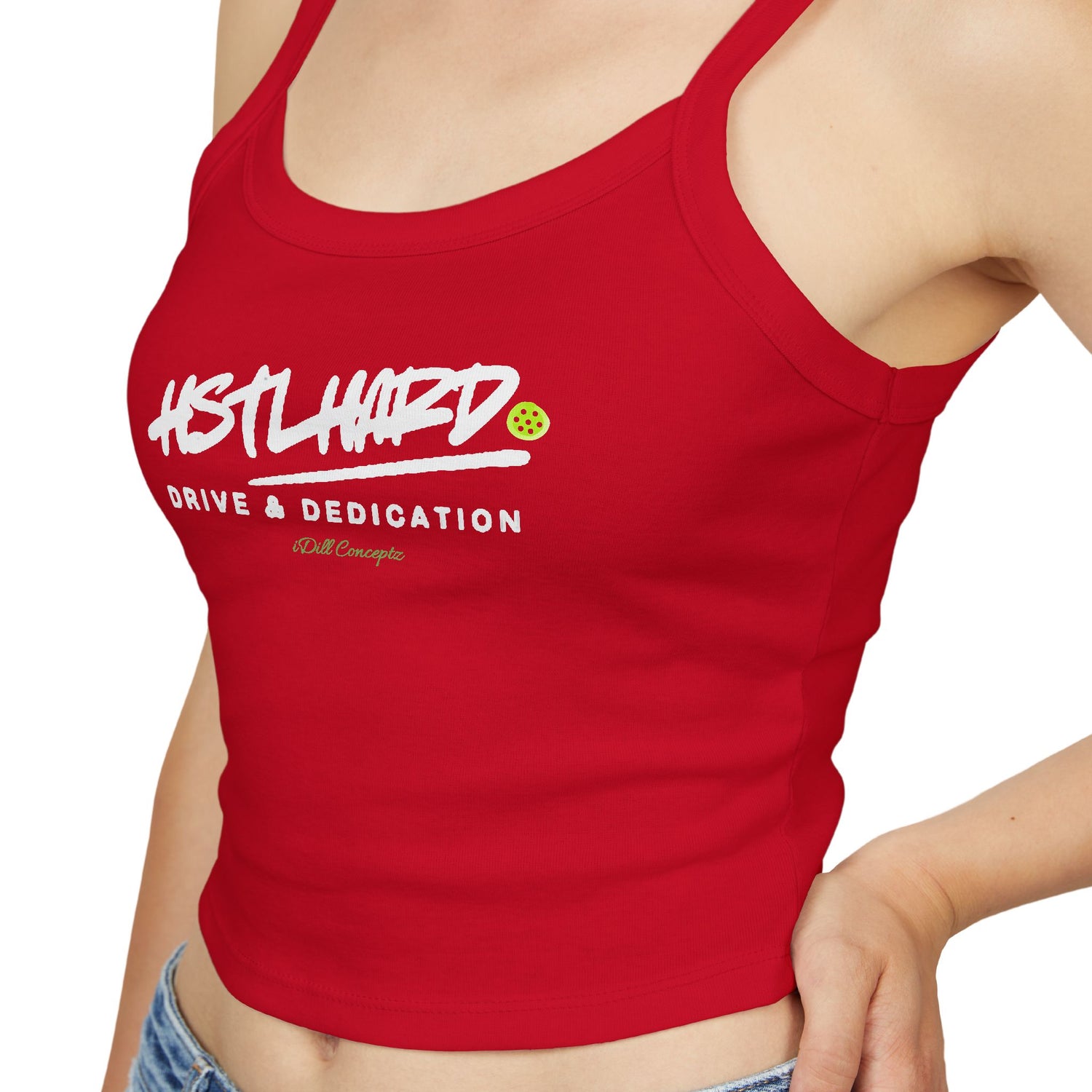 Women's Tank Top - HSTLHARD Pickleball Design for Training and Enthusiasts