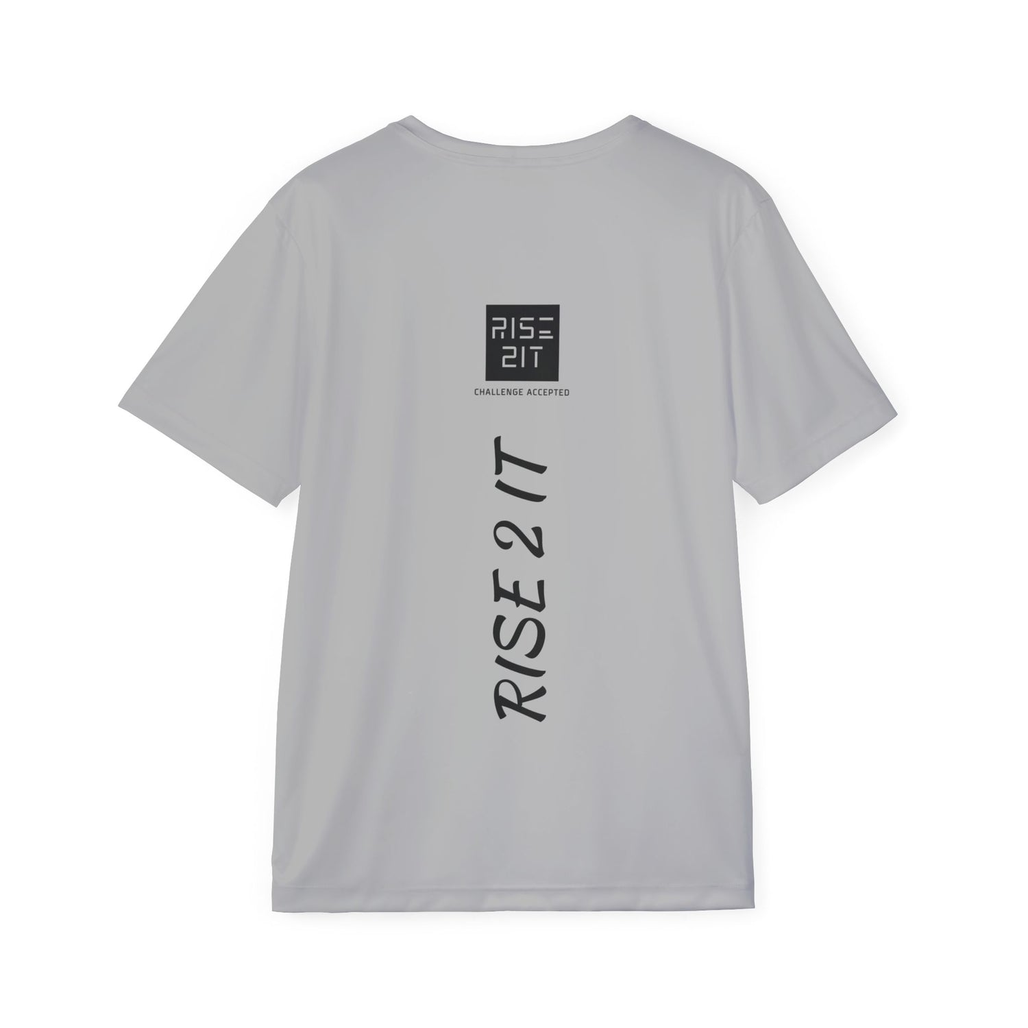 Men's Sports Jersey Tee - Rise 2 It - Challenge Accepted Design - Men's Pickleball Activewear Tee
