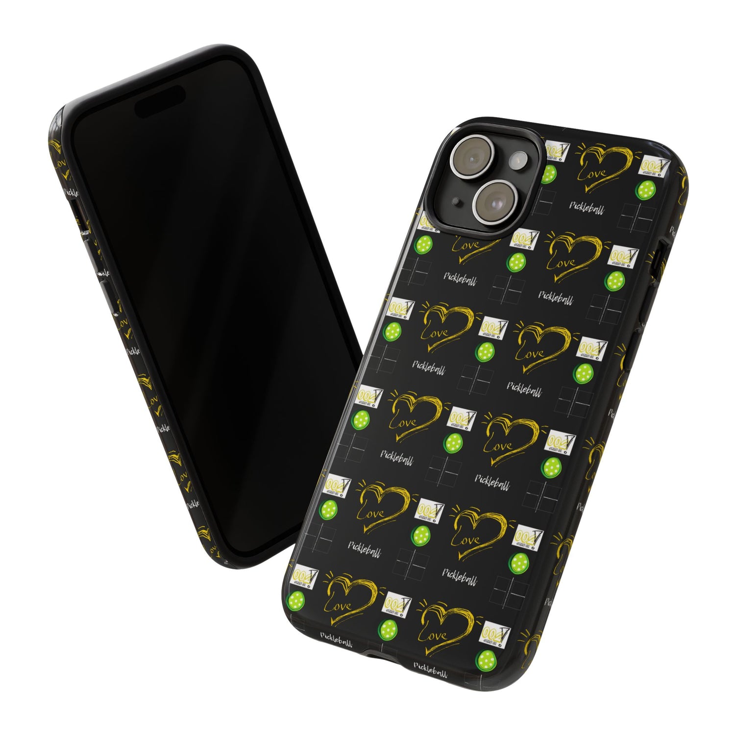 Pickleball Love Tough iPhone Case - Fun & Durable Sport Accessory