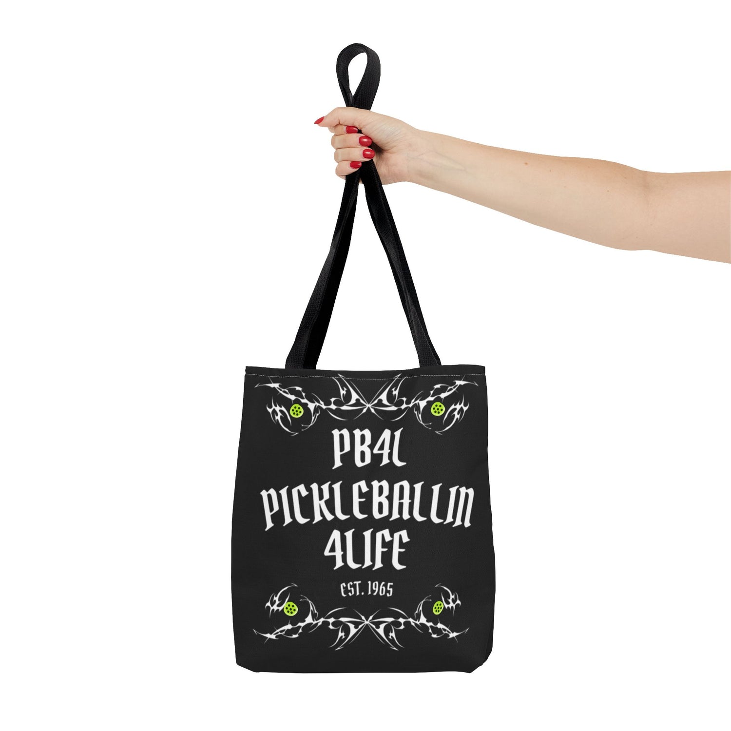 Pickleball Tote Bag - 'PB4L' Design for Enthusiasts and Players