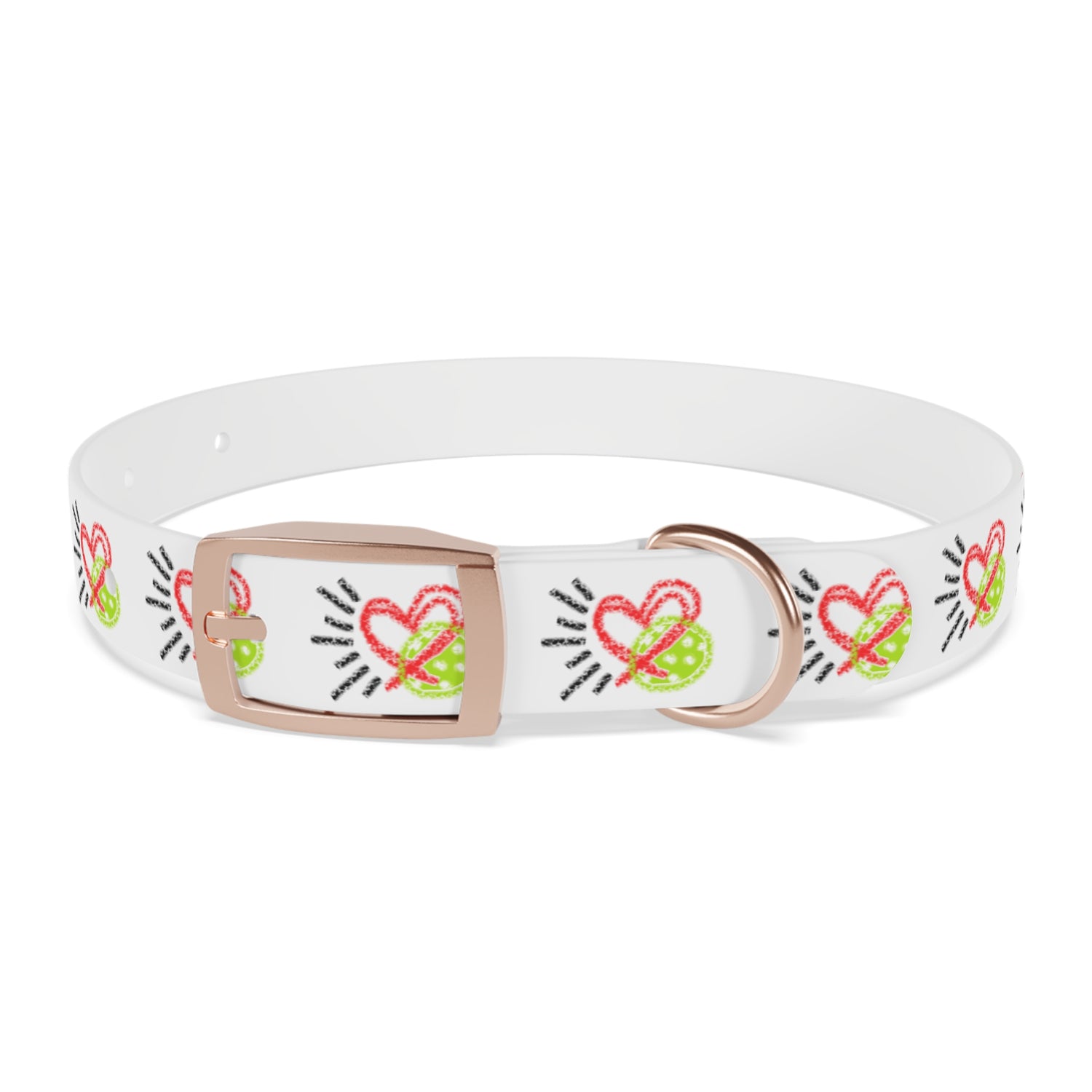 Dog Collar - Pickleball Love Unique Stand Out Design - Perfect for Pet Owners