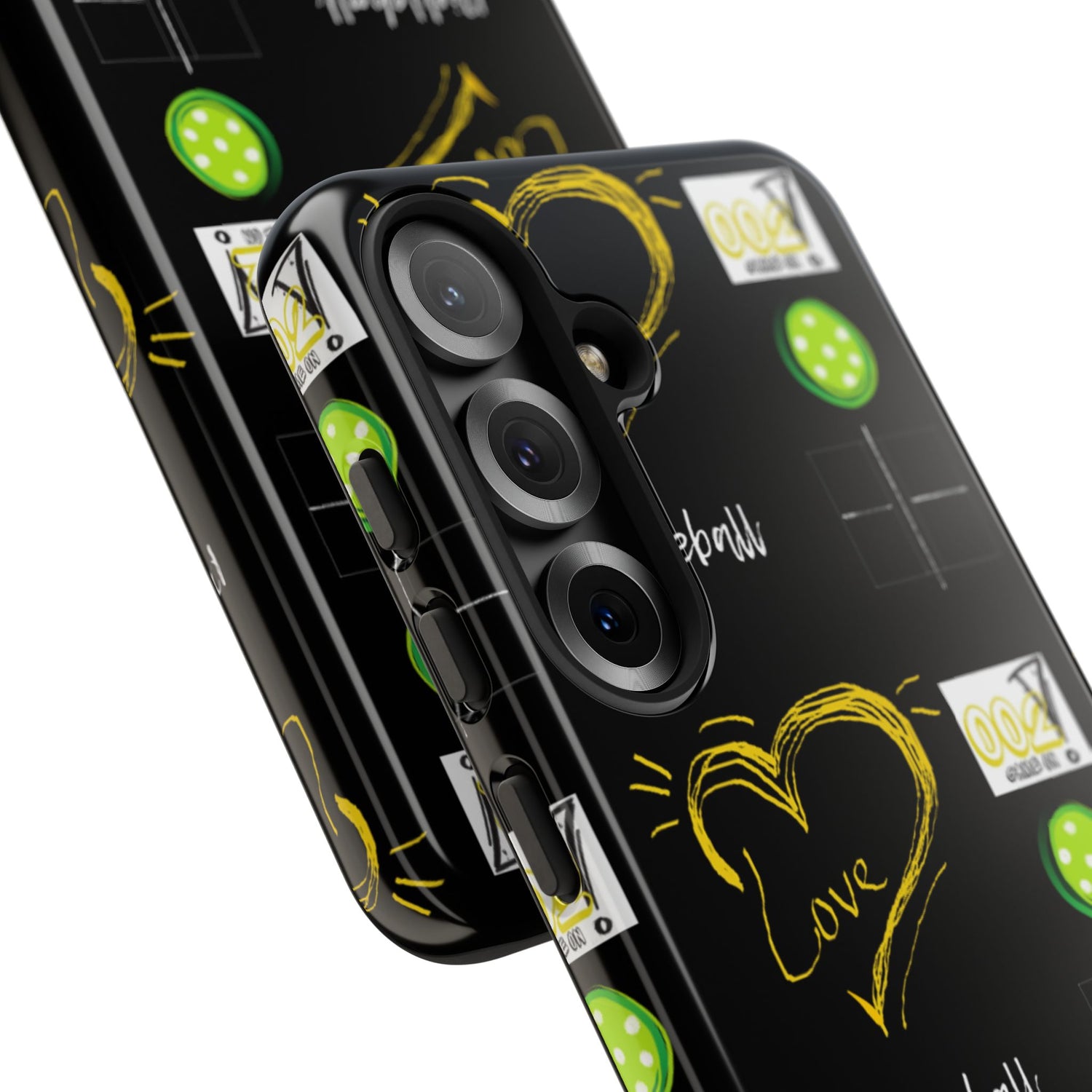 Pickleball Love Tough Android Samsung Phone Case - Fun & Durable Sport Accessory