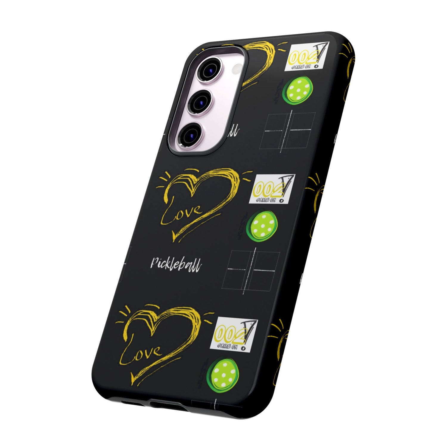 Pickleball Love Tough Android Samsung Phone Case - Fun & Durable Sport Accessory