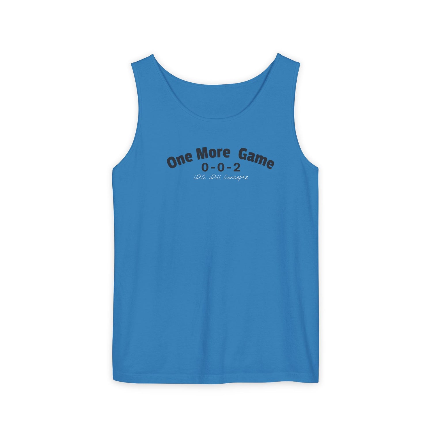 Unisex Pickleball Tank Top - 002 One More Game Design