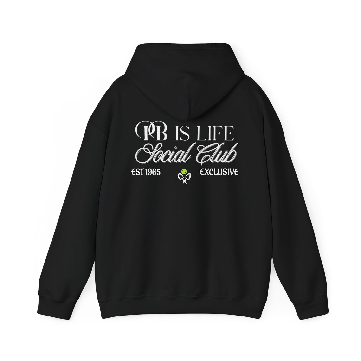 Men's Pickleball Hoodie - PB is Life Exclusive Design