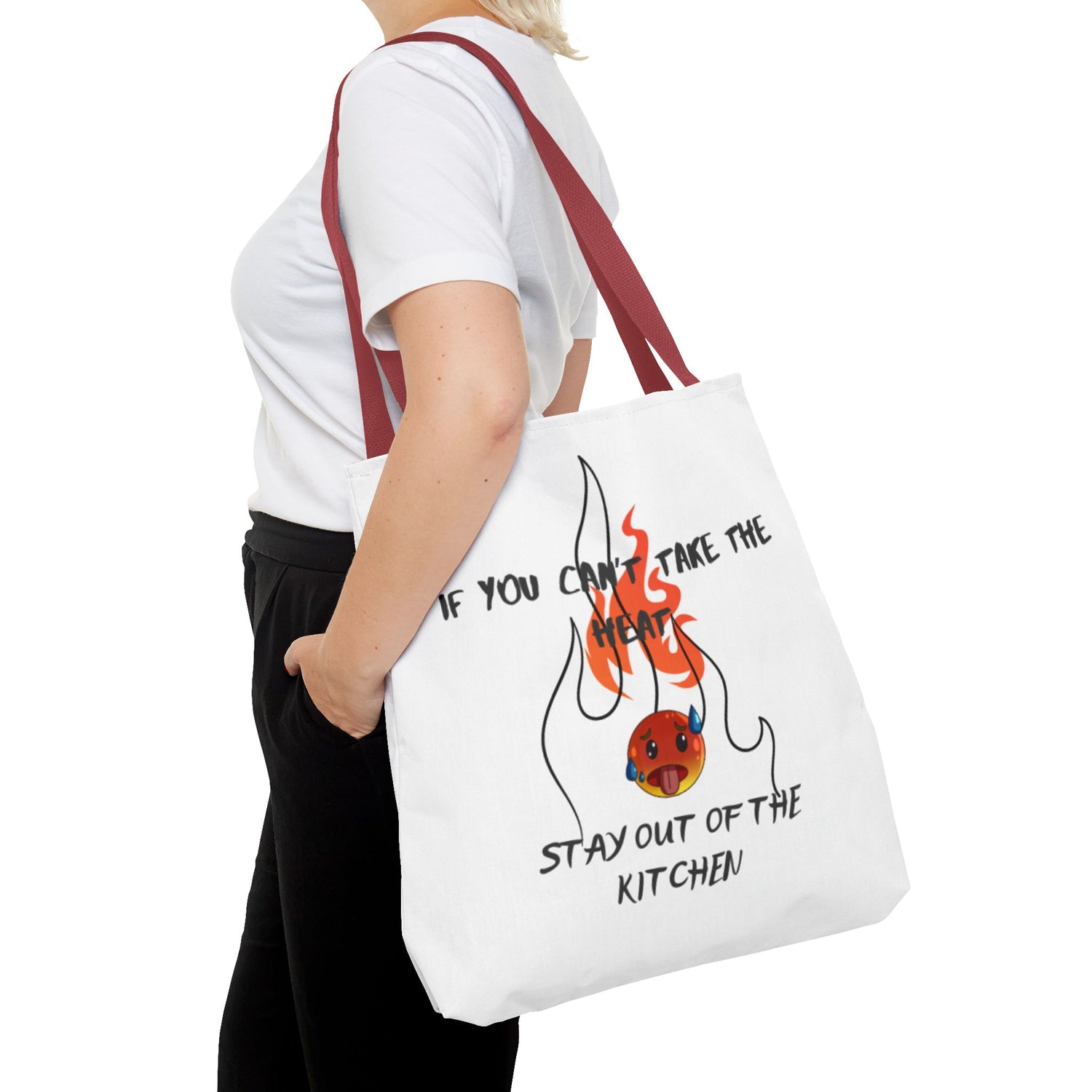 Pickleball Tote Bag - KITCHEN Pickleball - Chef Humor, Funny Culinary Cook