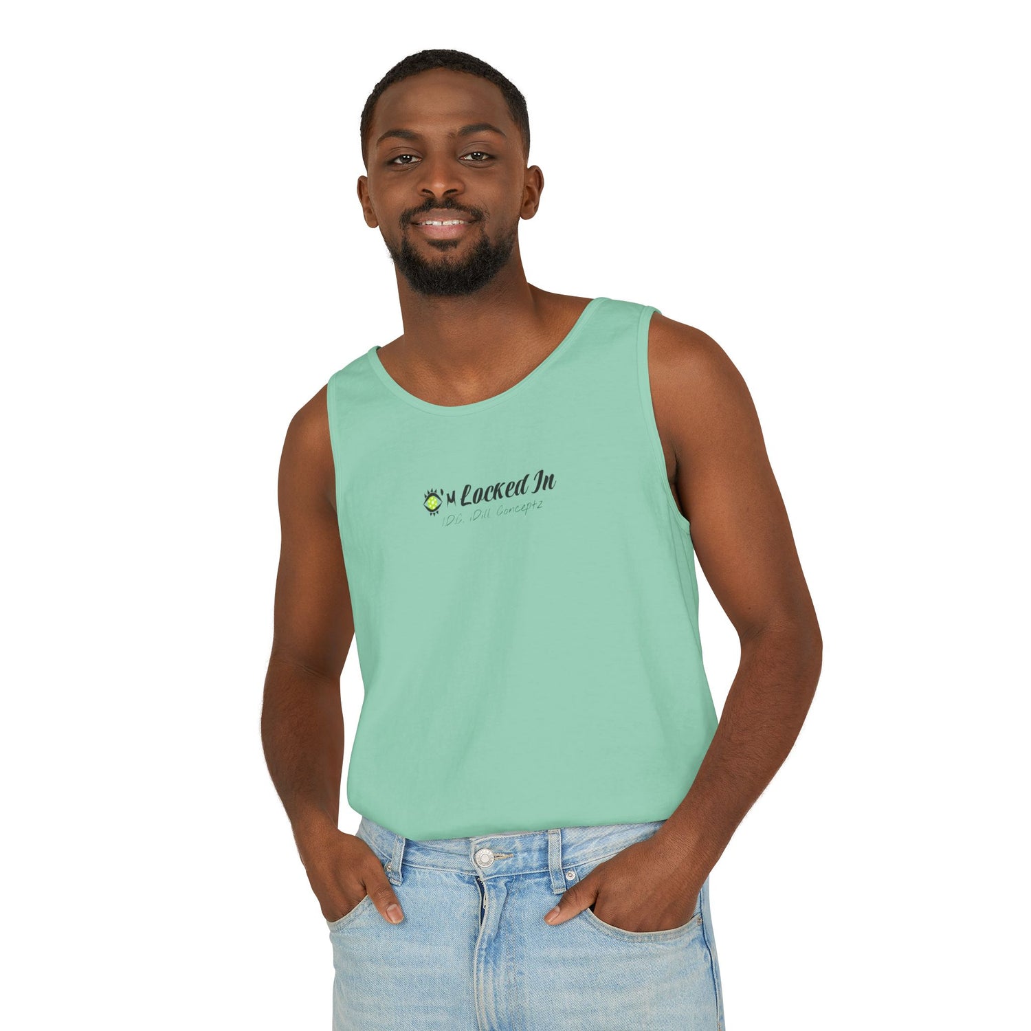 Unisex Muscle Tank Top - Pickleball I'm Locked In Design
