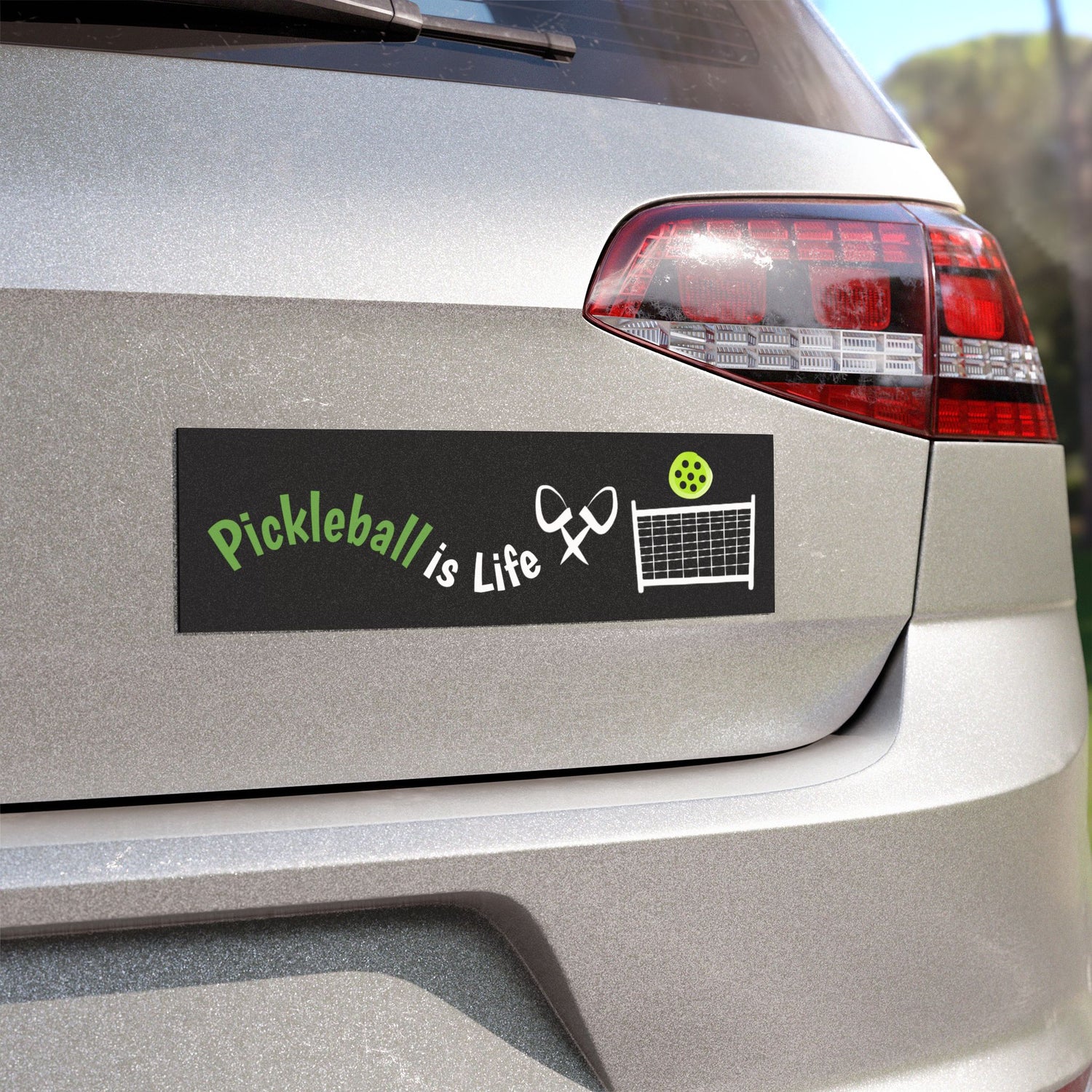 Pickleball Car Magnet - Pickleball is Life Design