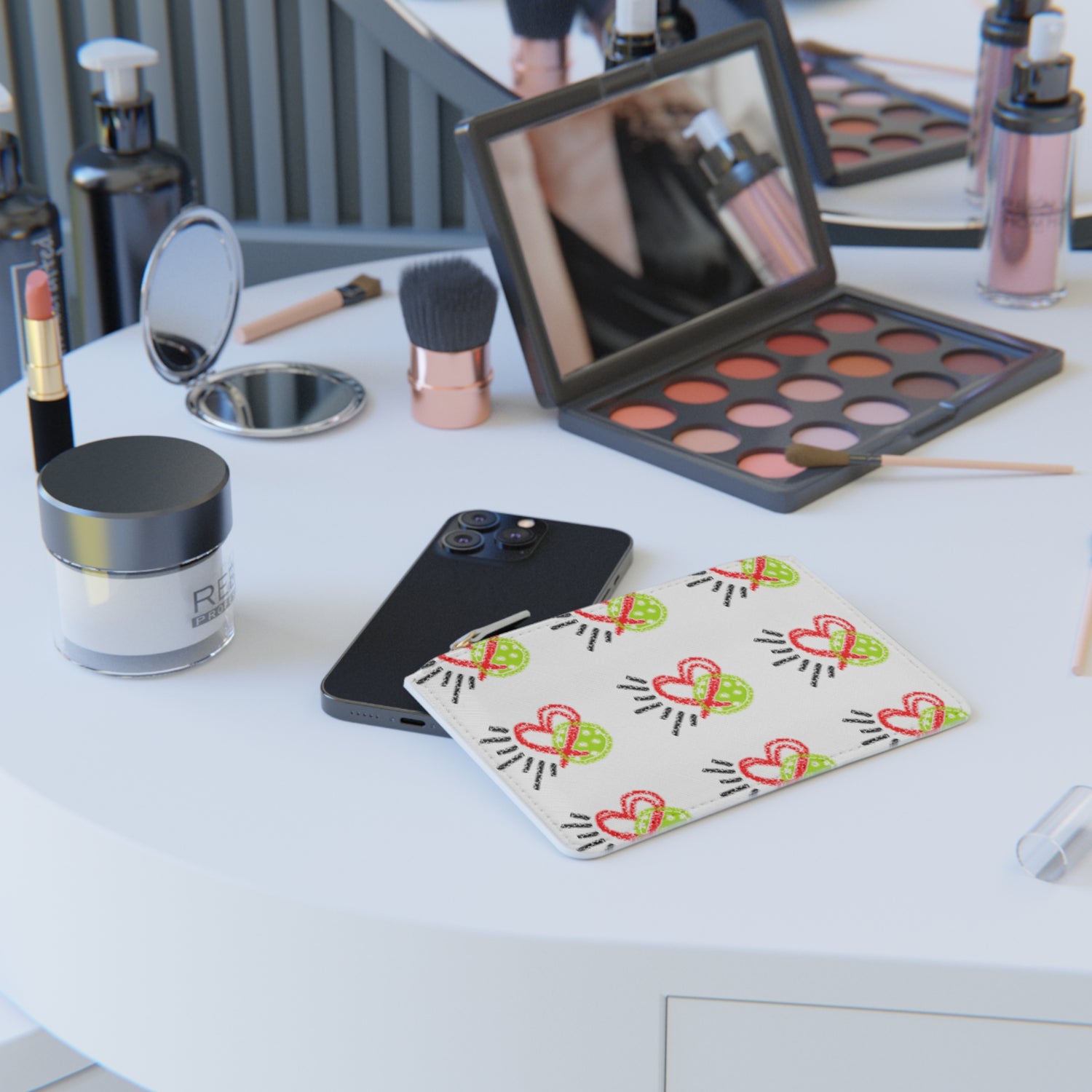 Women's Pickleball Mini Clutch Bag - Love Pickleball Design for Enthusiasts