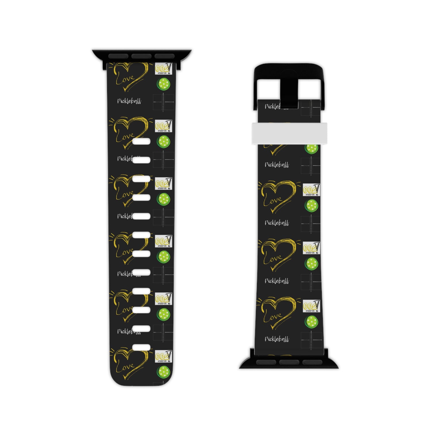 Pickleball Watch Band - LOVE Pickleball Design