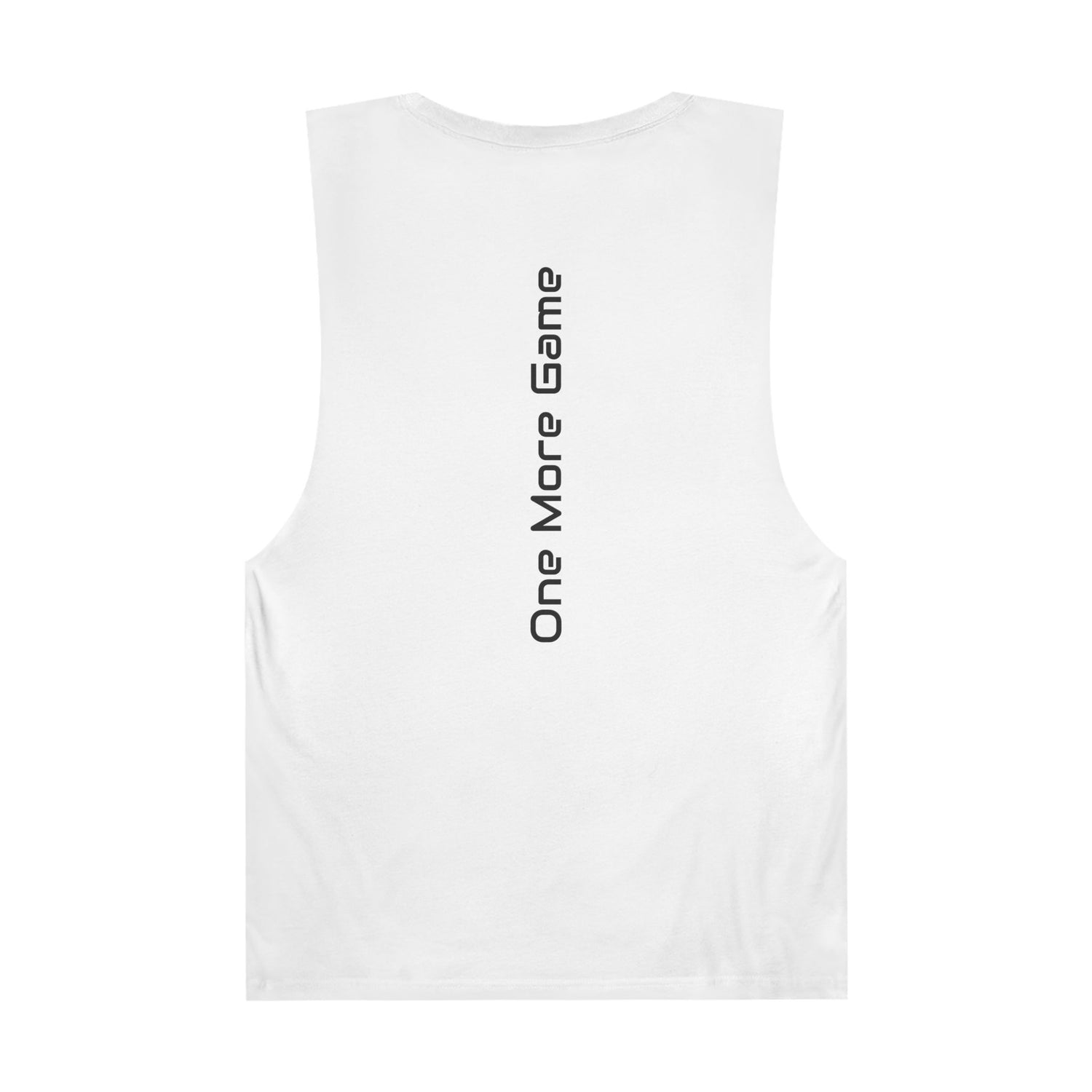 Pickleball Men's Muscle Tank Top - One More Game Design